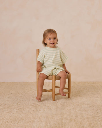 Quincy Mae Pointelle Tank & Shortie Set - Melon
