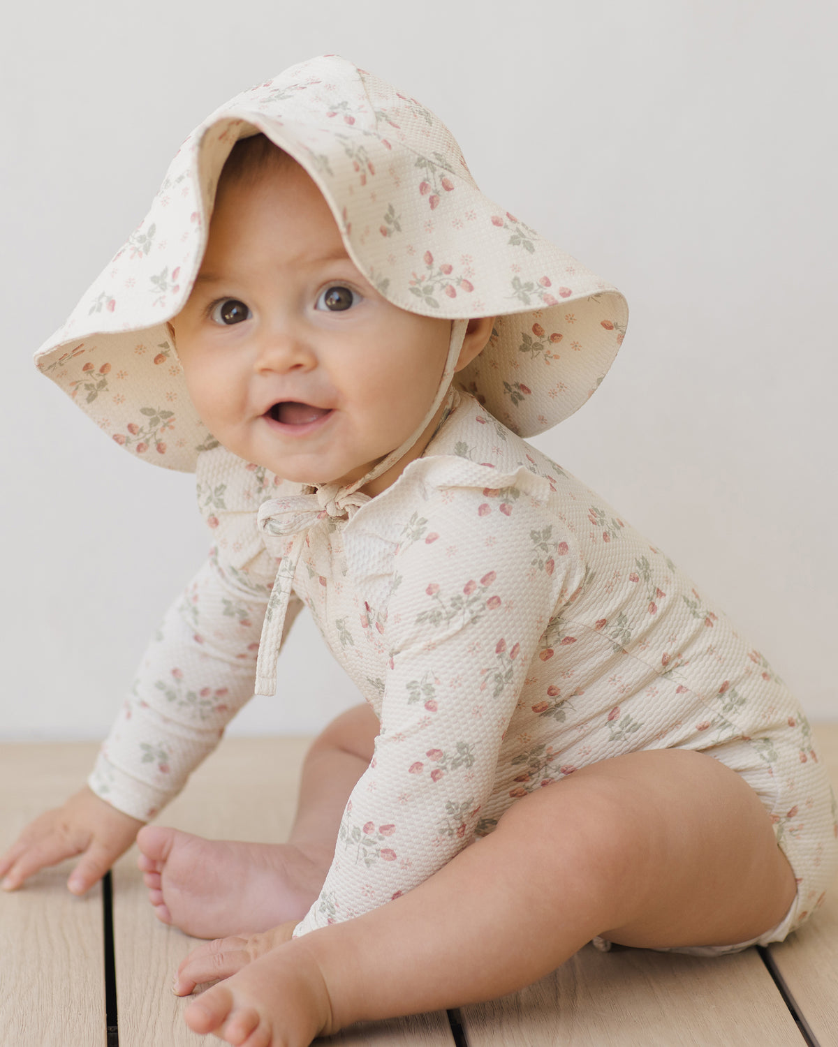 Quincy Mae Baby Cap - Indigo