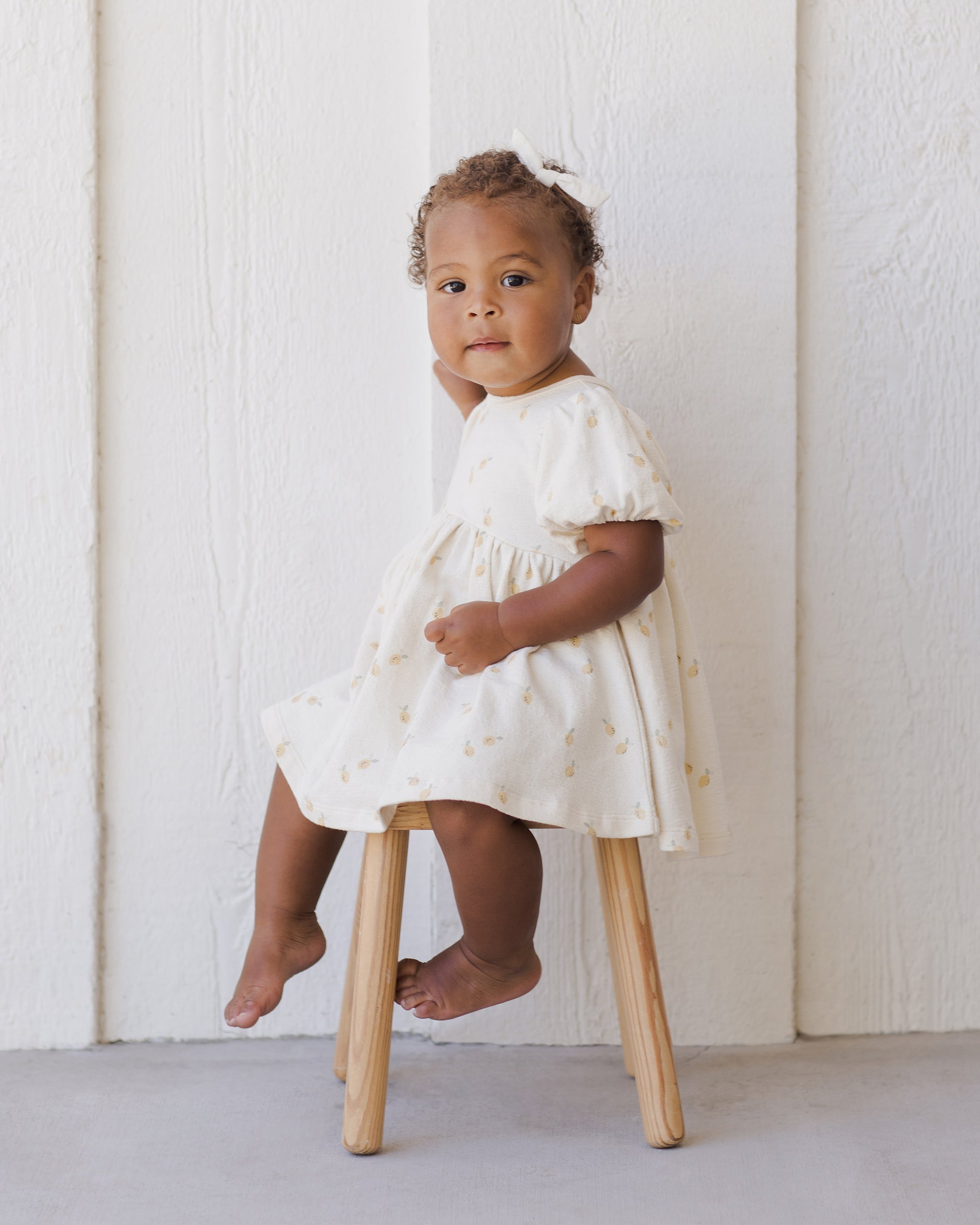 Quincy Mae Lulu Dress - Natural main image 1