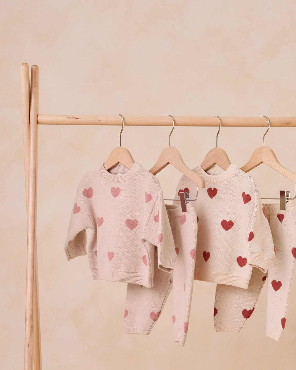 Quincy Mae Knit Cardigan - Petal