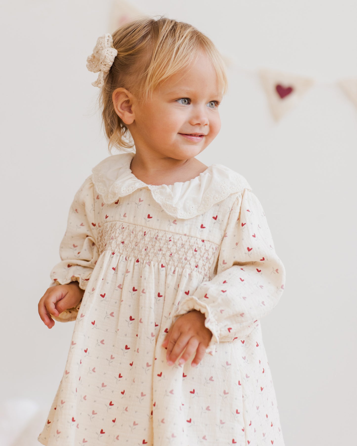 Callie Dress || Heart Ditsy