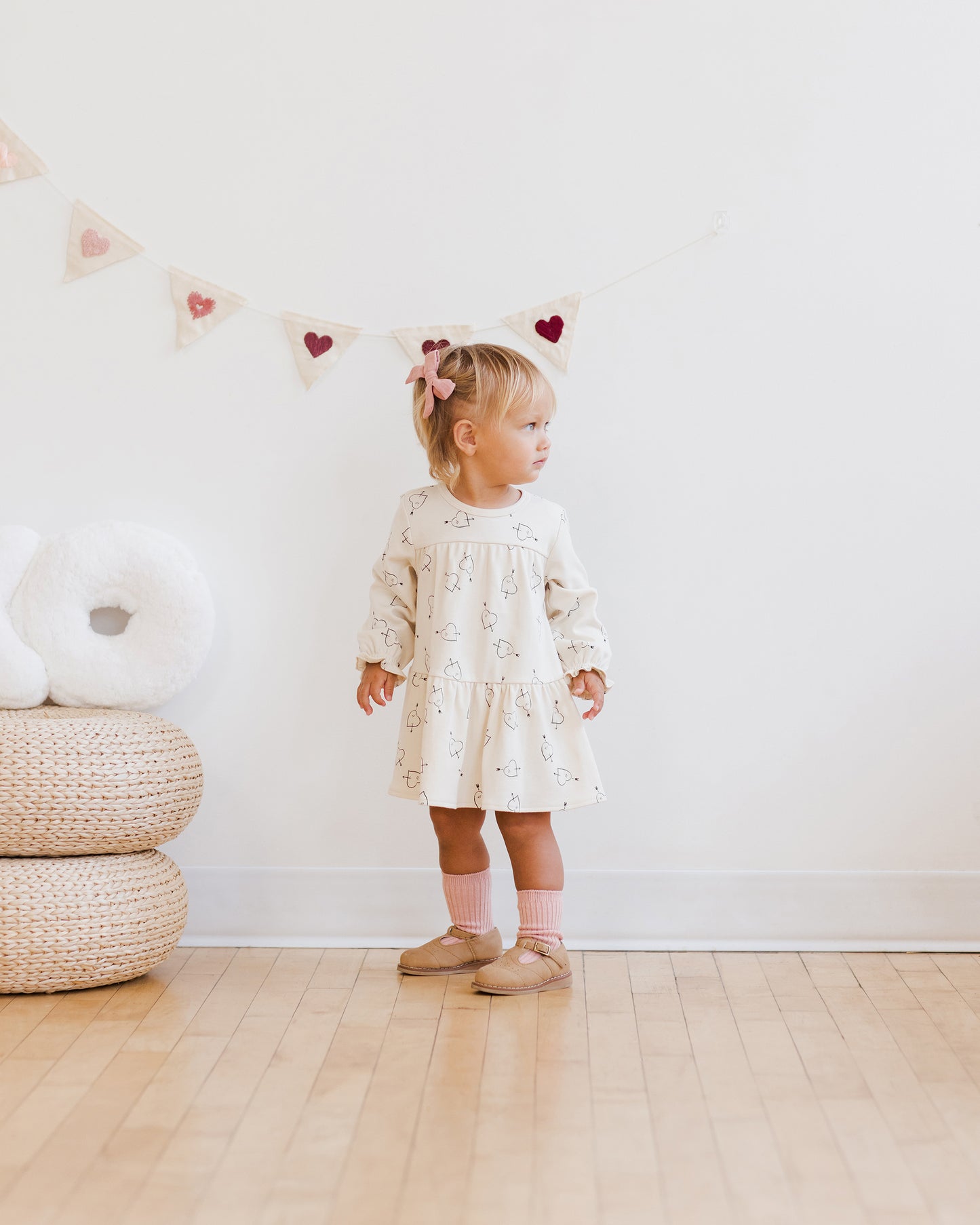 Tiered Jersey Dress || Cupid