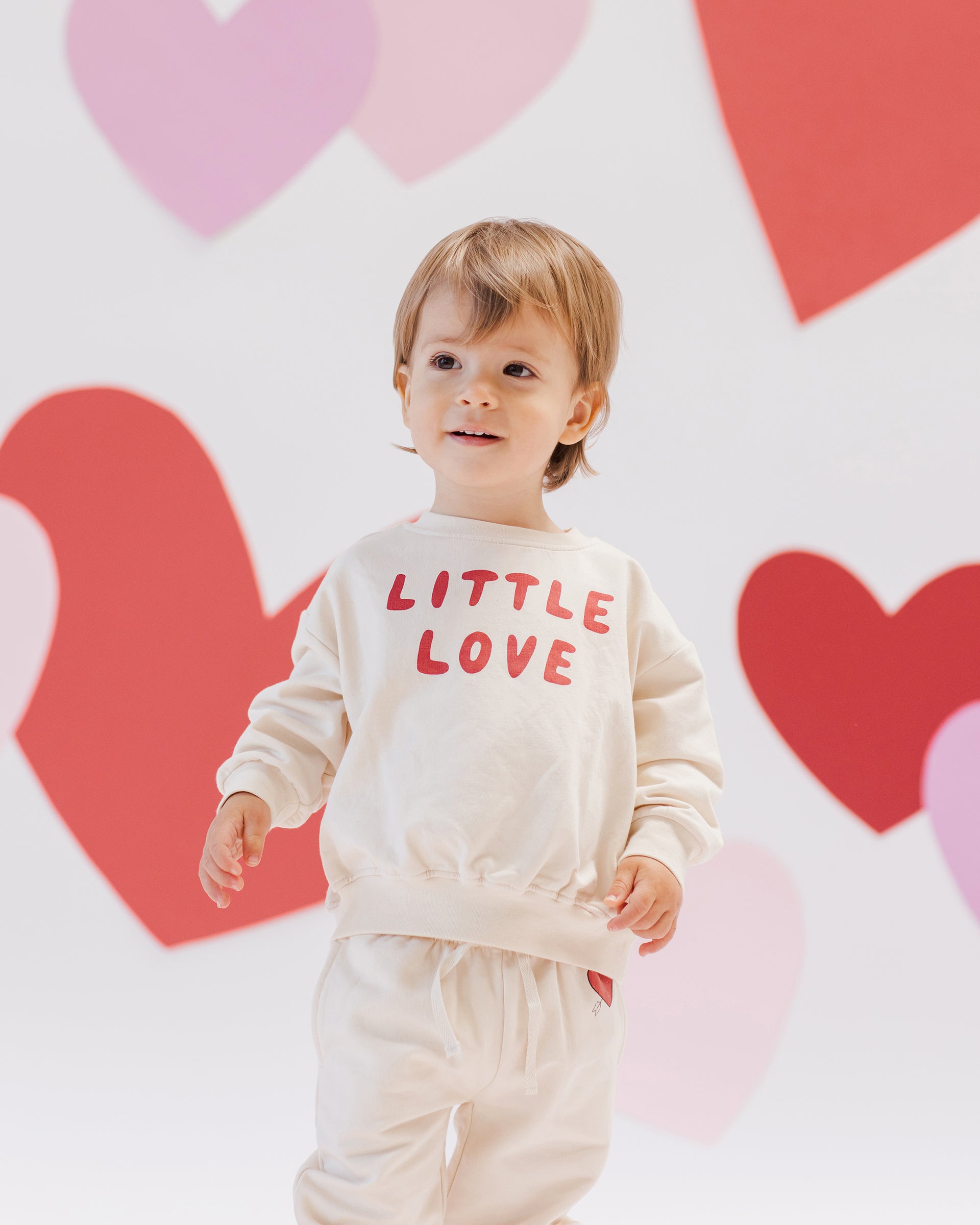 Quincy Mae Waffle Slouch Set | Sage