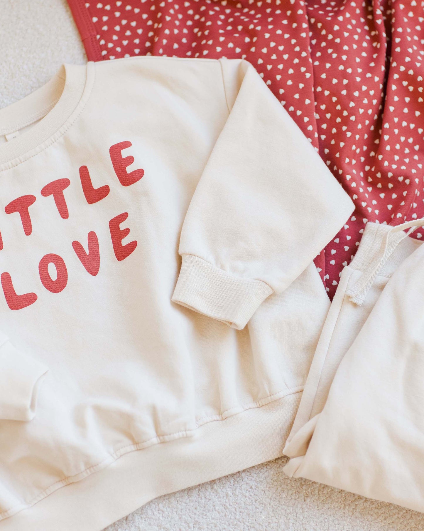 Relaxed Fleece Sweatshirt || Little Love