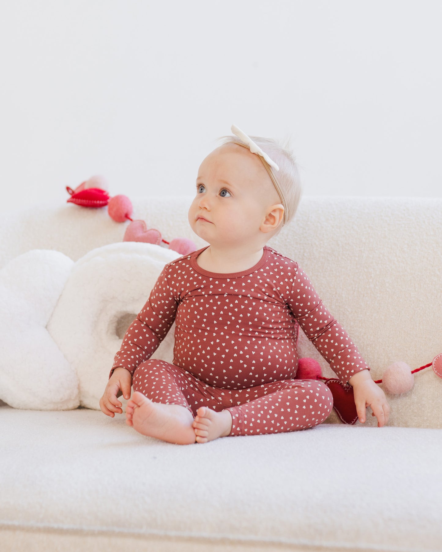 Bamboo Pajama Set || Tiny Hearts