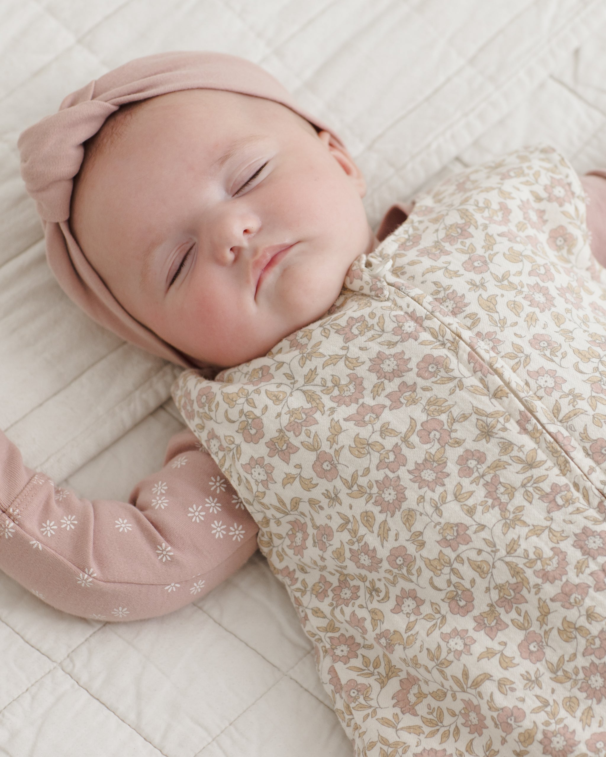 Knotted Headband Mauve - Rylee + Cru | Kids Clothes | Trendy Baby Clothes | Modern Infant Outfits |