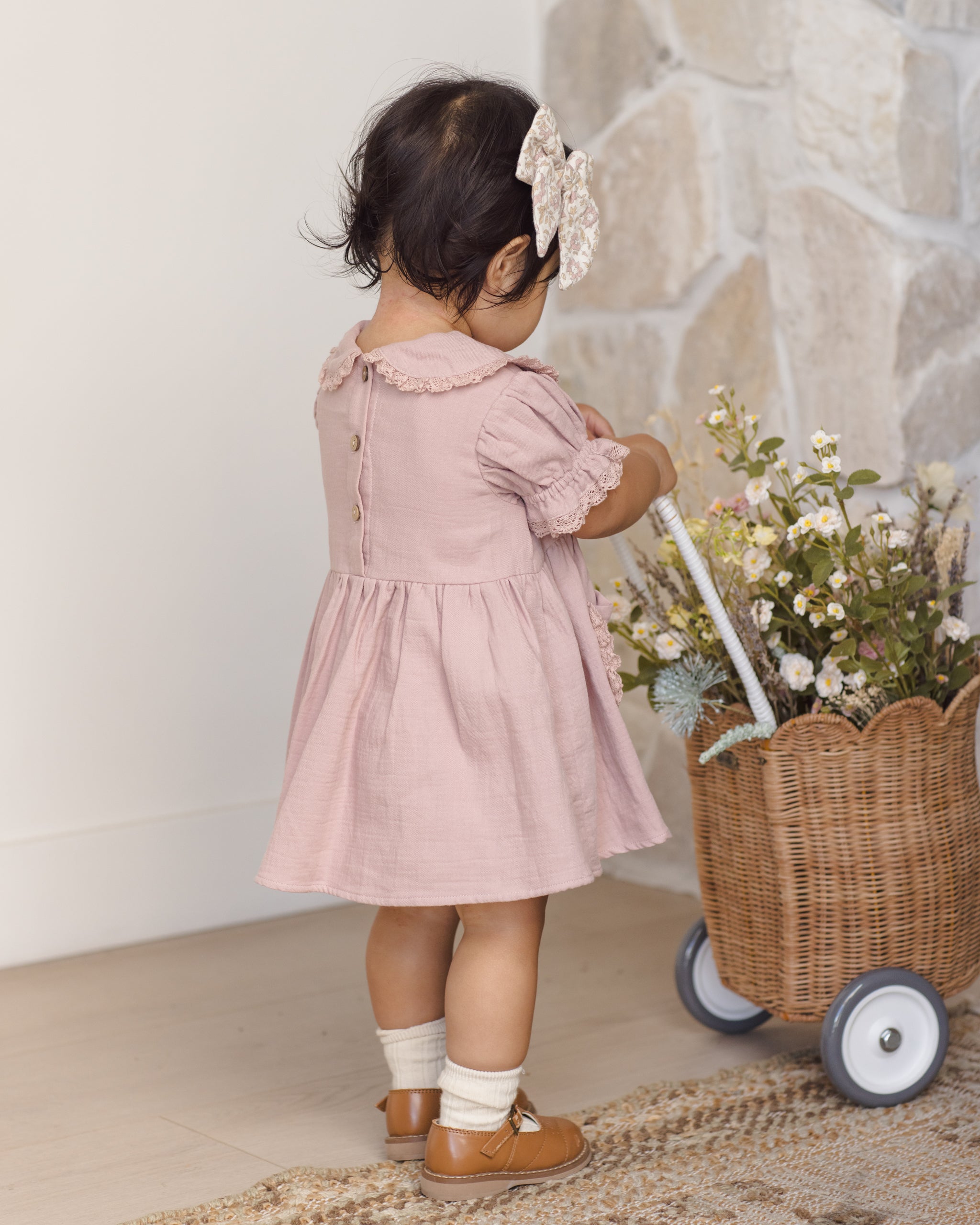 Marisol Dress Mauve – Quincy Mae