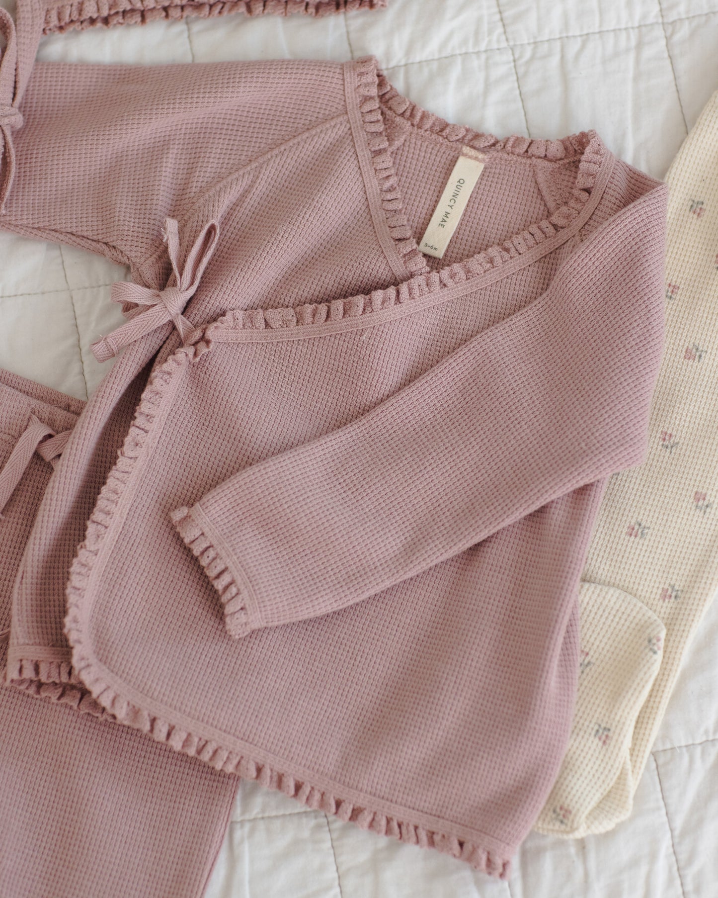 Take Home Set Mauve - Rylee + Cru | Kids Clothes | Trendy Baby Clothes | Modern Infant Outfits |