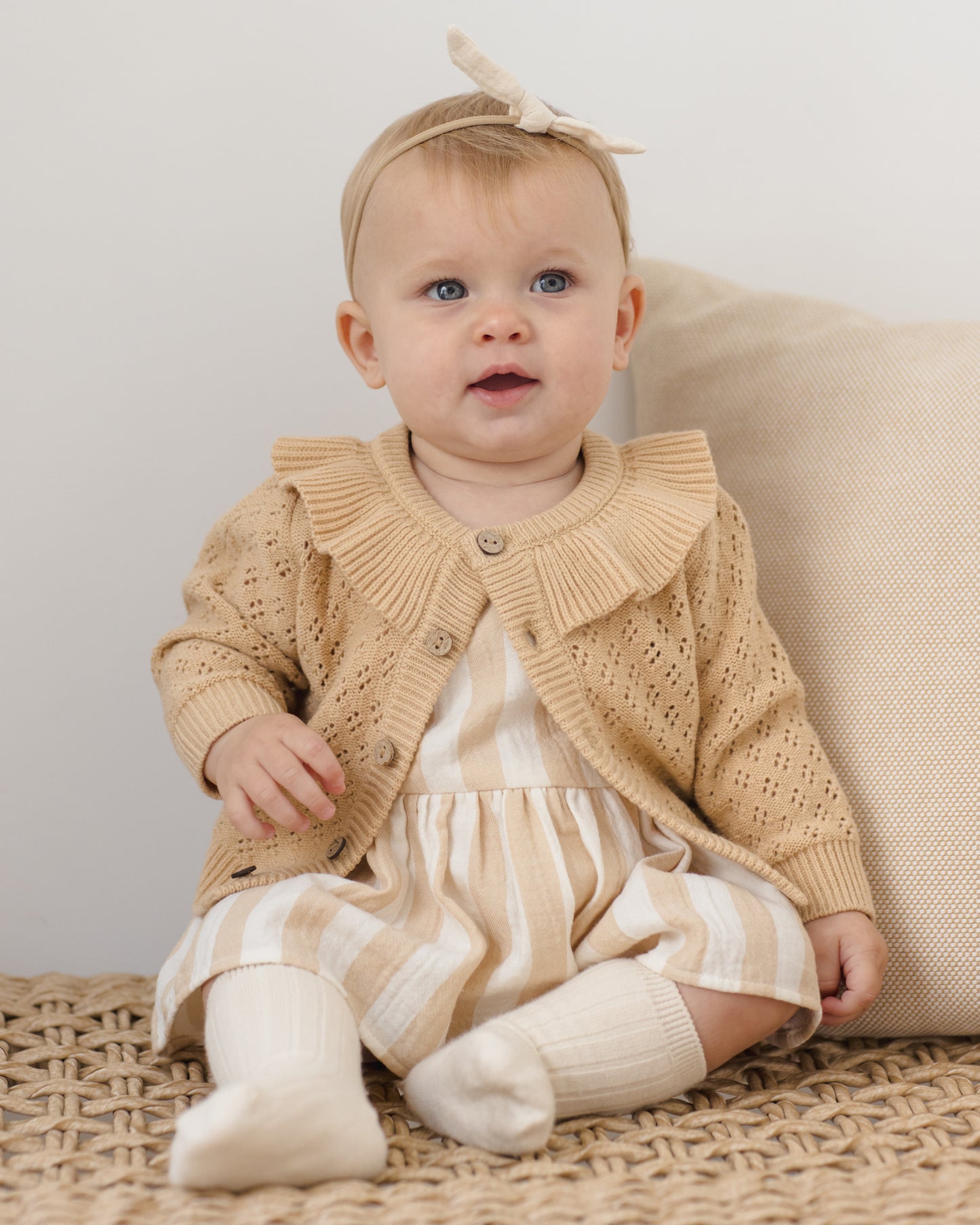 Sock Set Natural, Sage - Rylee + Cru | Kids Clothes | Trendy Baby Clothes | Modern Infant Outfits |