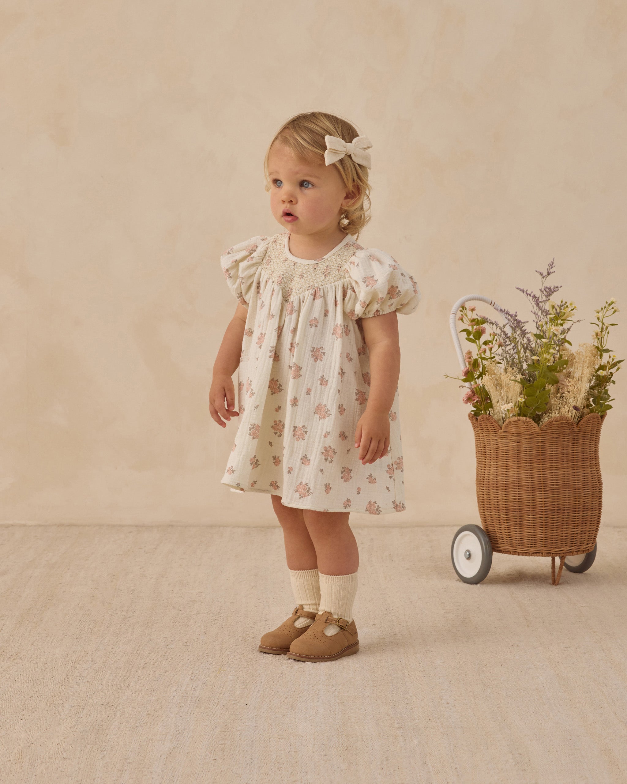 Carina Dress Garden Rose – Quincy Mae