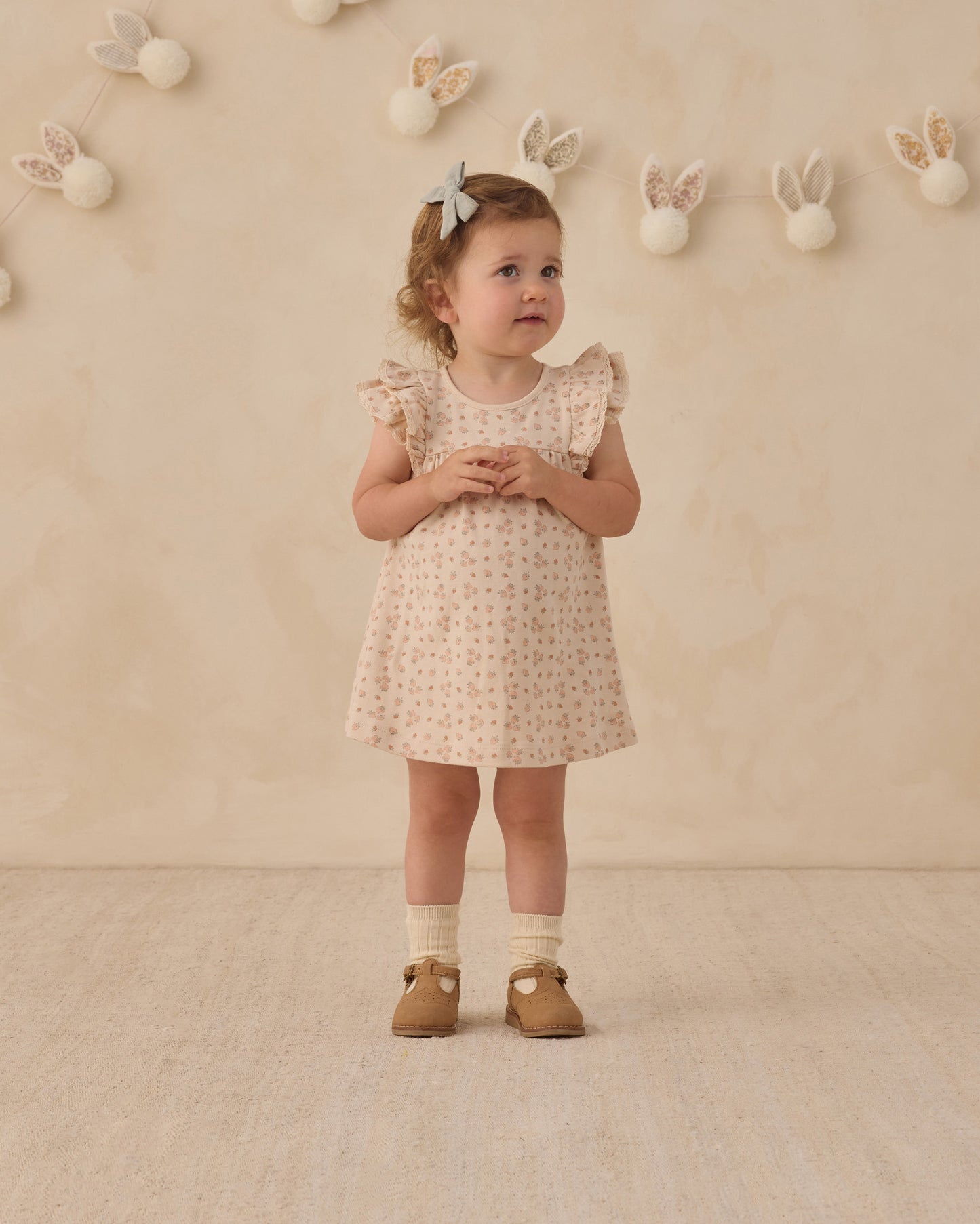 Flutter Dress Strawberries - Rylee + Cru | Kids Clothes | Trendy Baby Clothes | Modern Infant Outfits |
