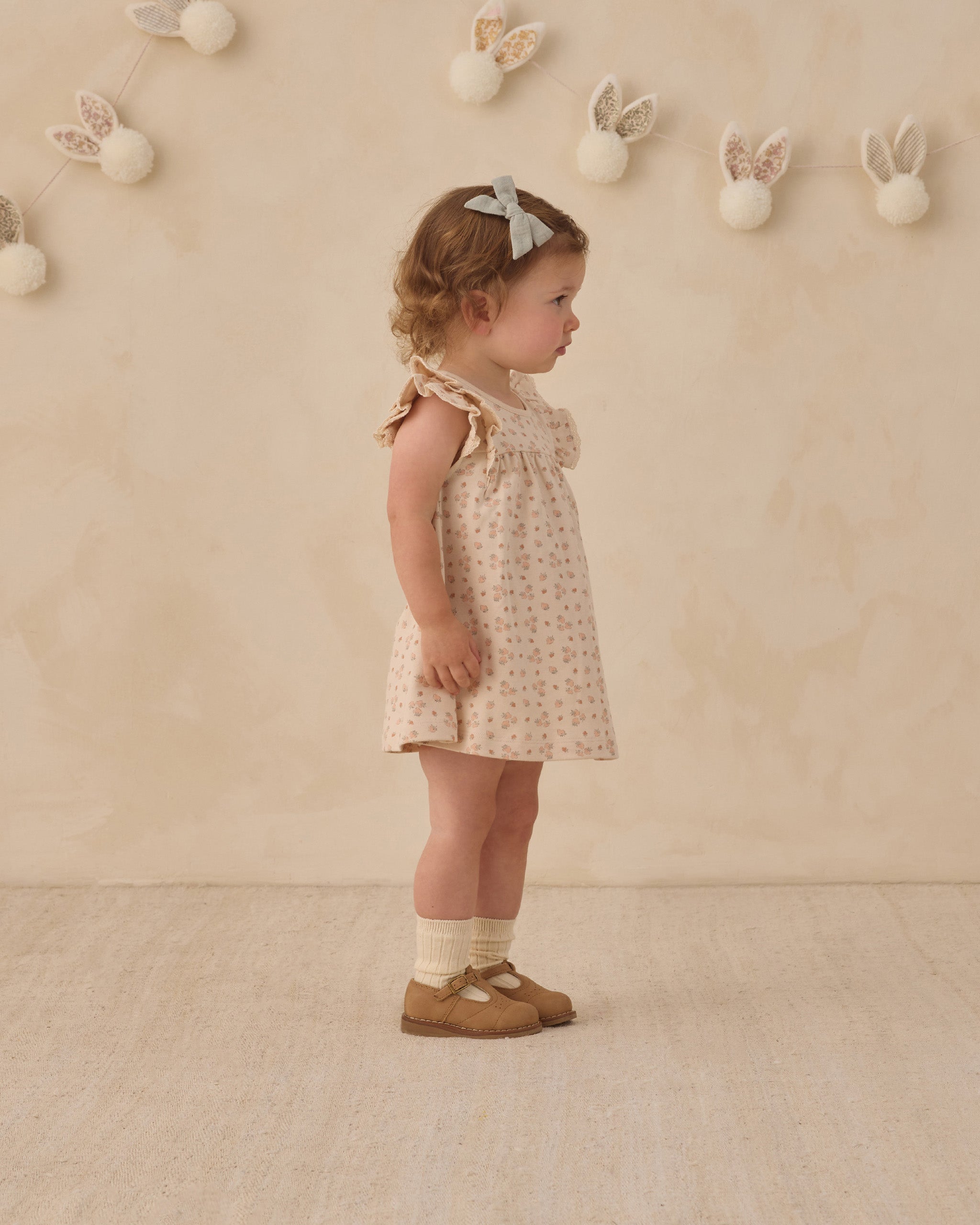 Flutter Dress Strawberries - Rylee + Cru | Kids Clothes | Trendy Baby Clothes | Modern Infant Outfits |