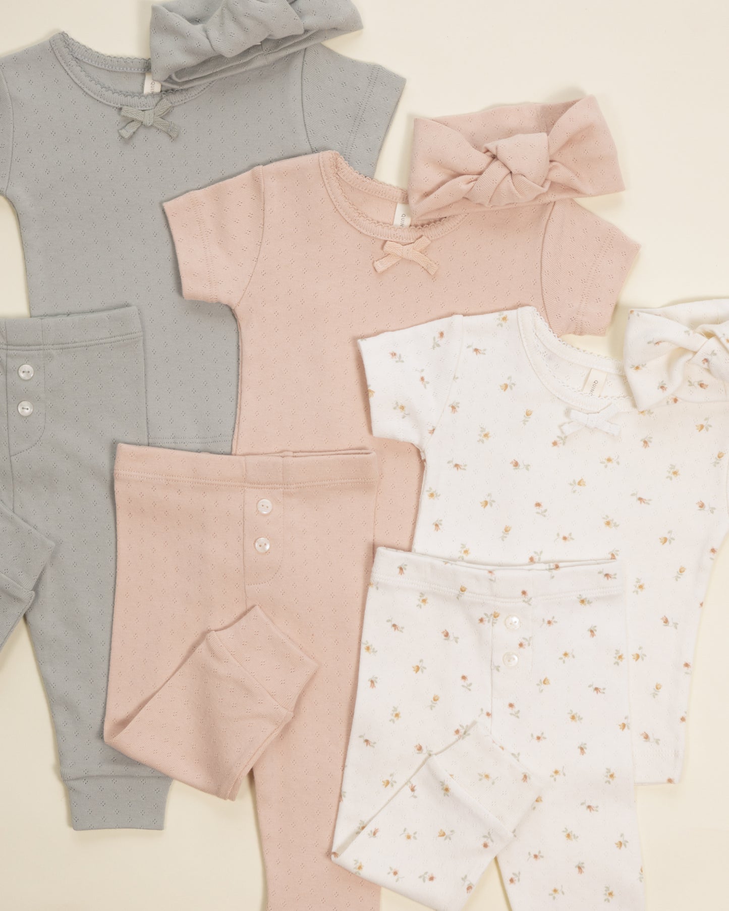Pointelle Tee + Legging Melon - Rylee + Cru | Kids Clothes | Trendy Baby Clothes | Modern Infant Outfits |