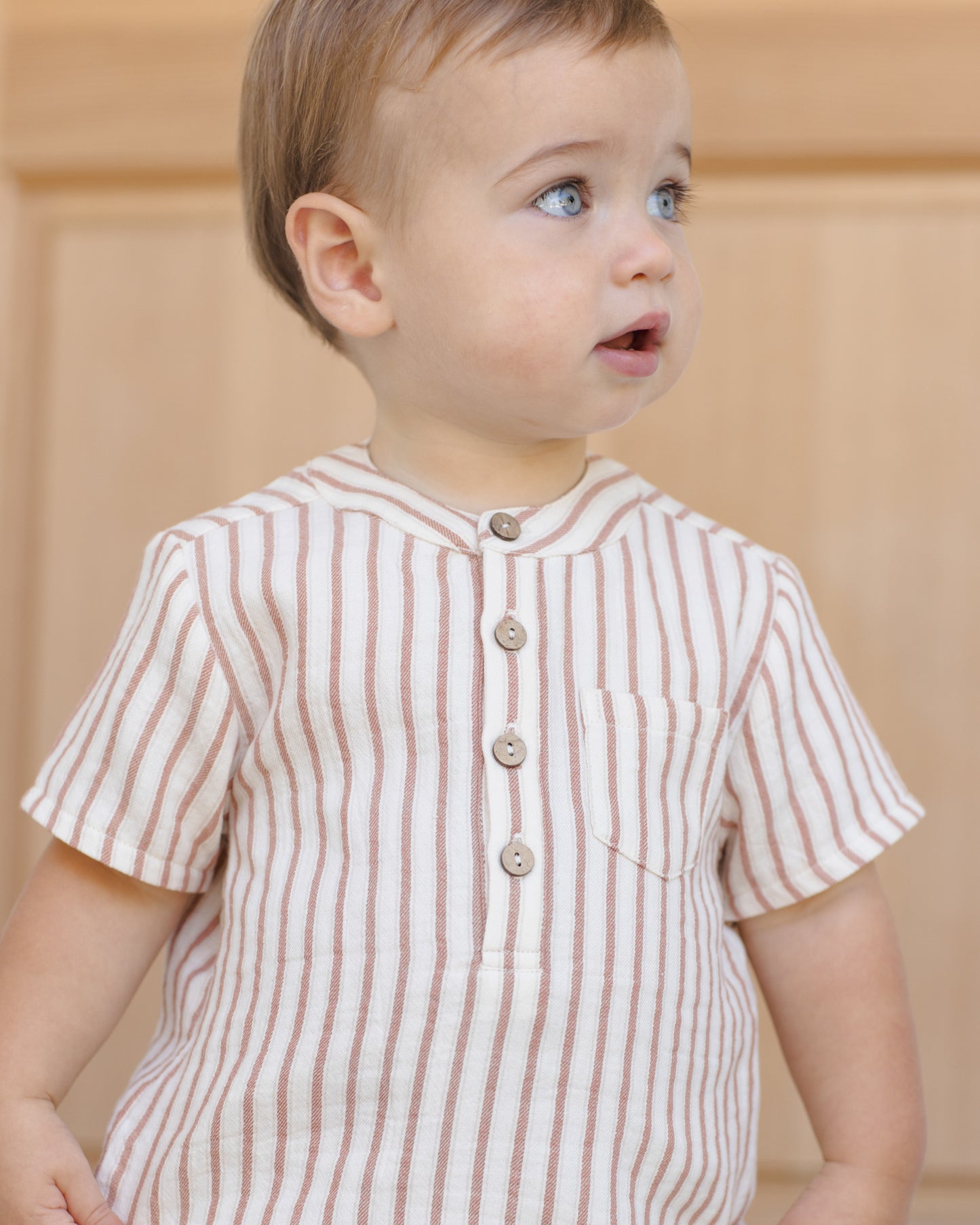 Jaxson Shirt Vintage Stripe - Rylee + Cru | Kids Clothes | Trendy Baby Clothes | Modern Infant Outfits |
