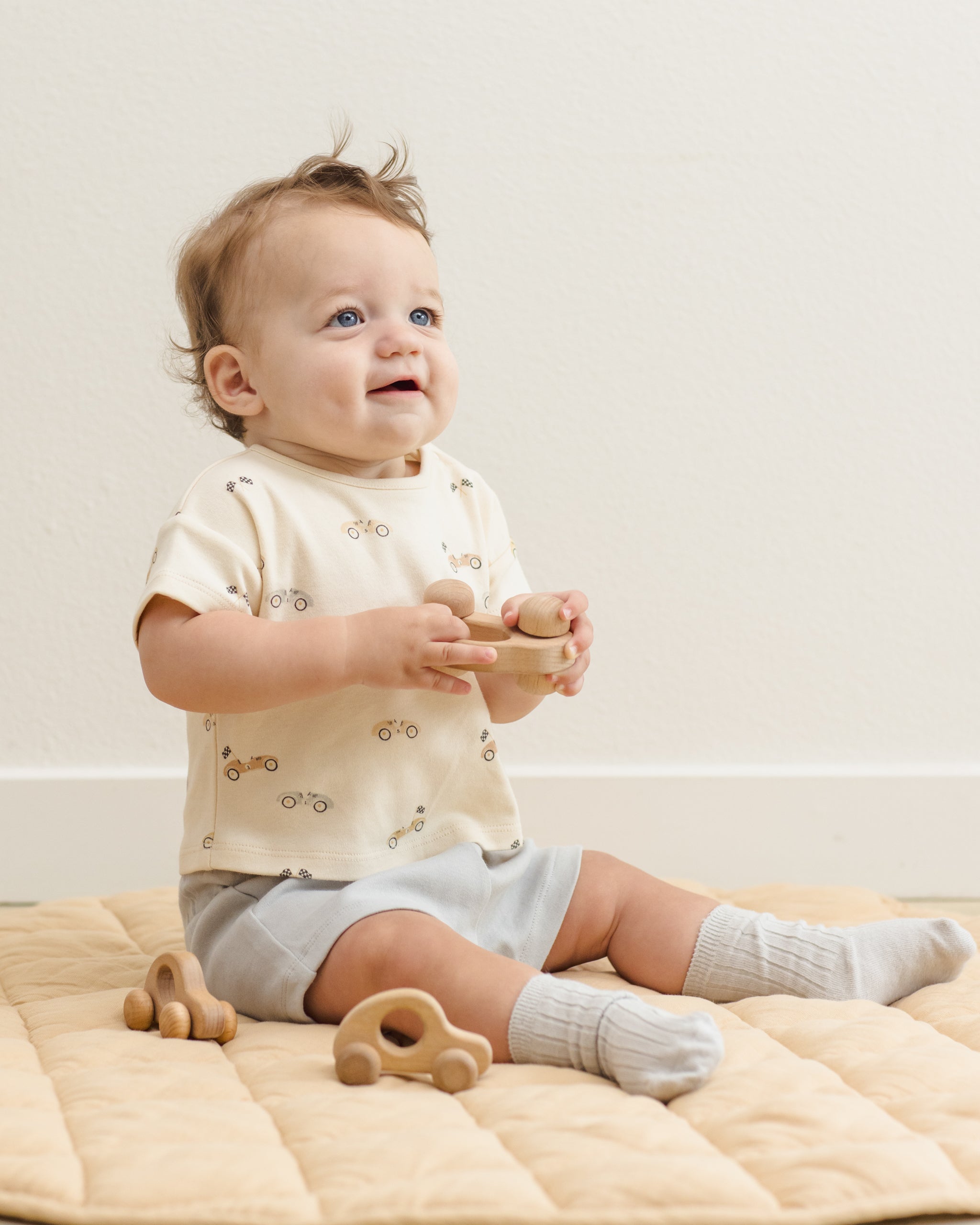 Boxy Tee Race Car - Rylee + Cru | Kids Clothes | Trendy Baby Clothes | Modern Infant Outfits |