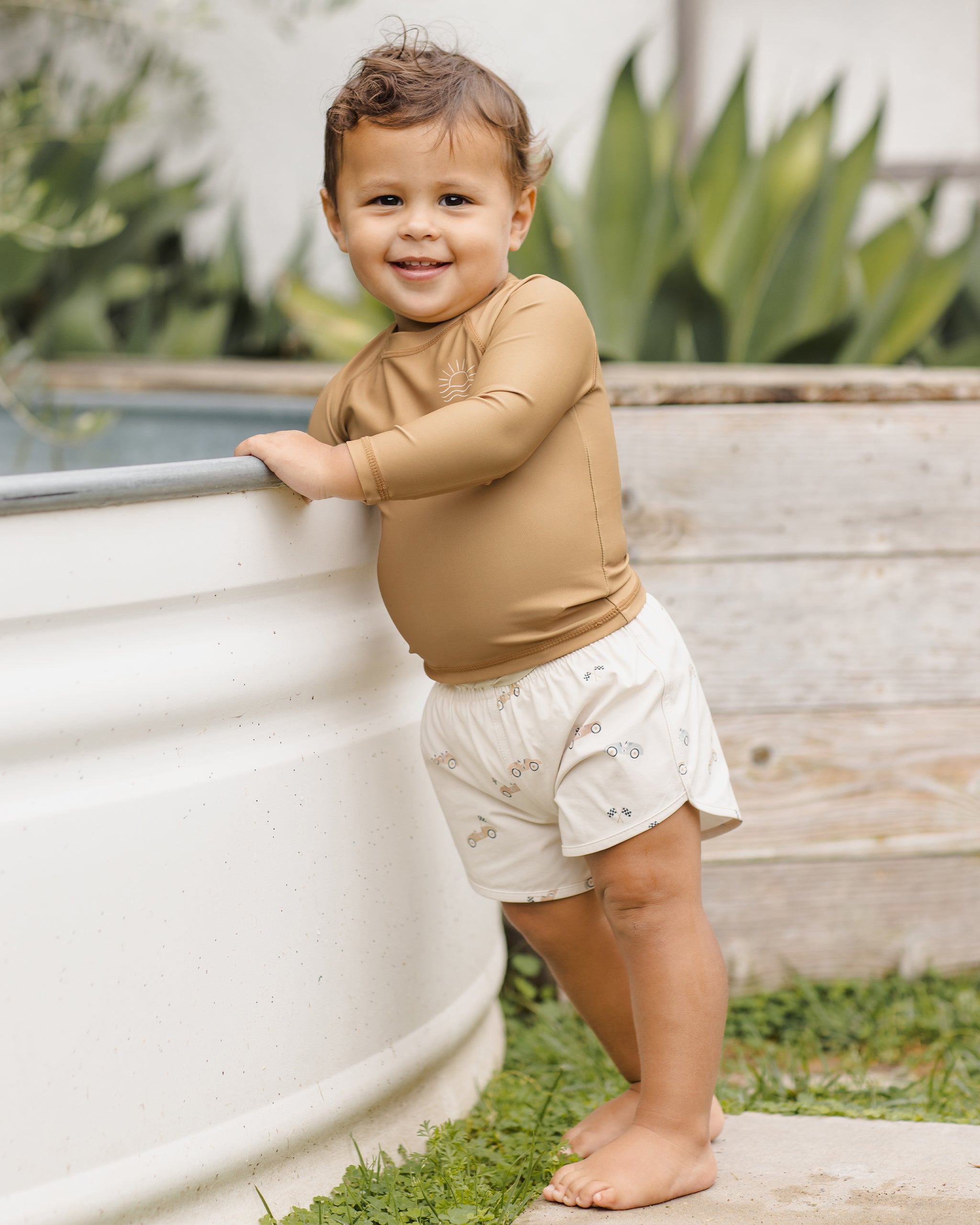 Rashguard Honey - Rylee + Cru | Kids Clothes | Trendy Baby Clothes | Modern Infant Outfits |