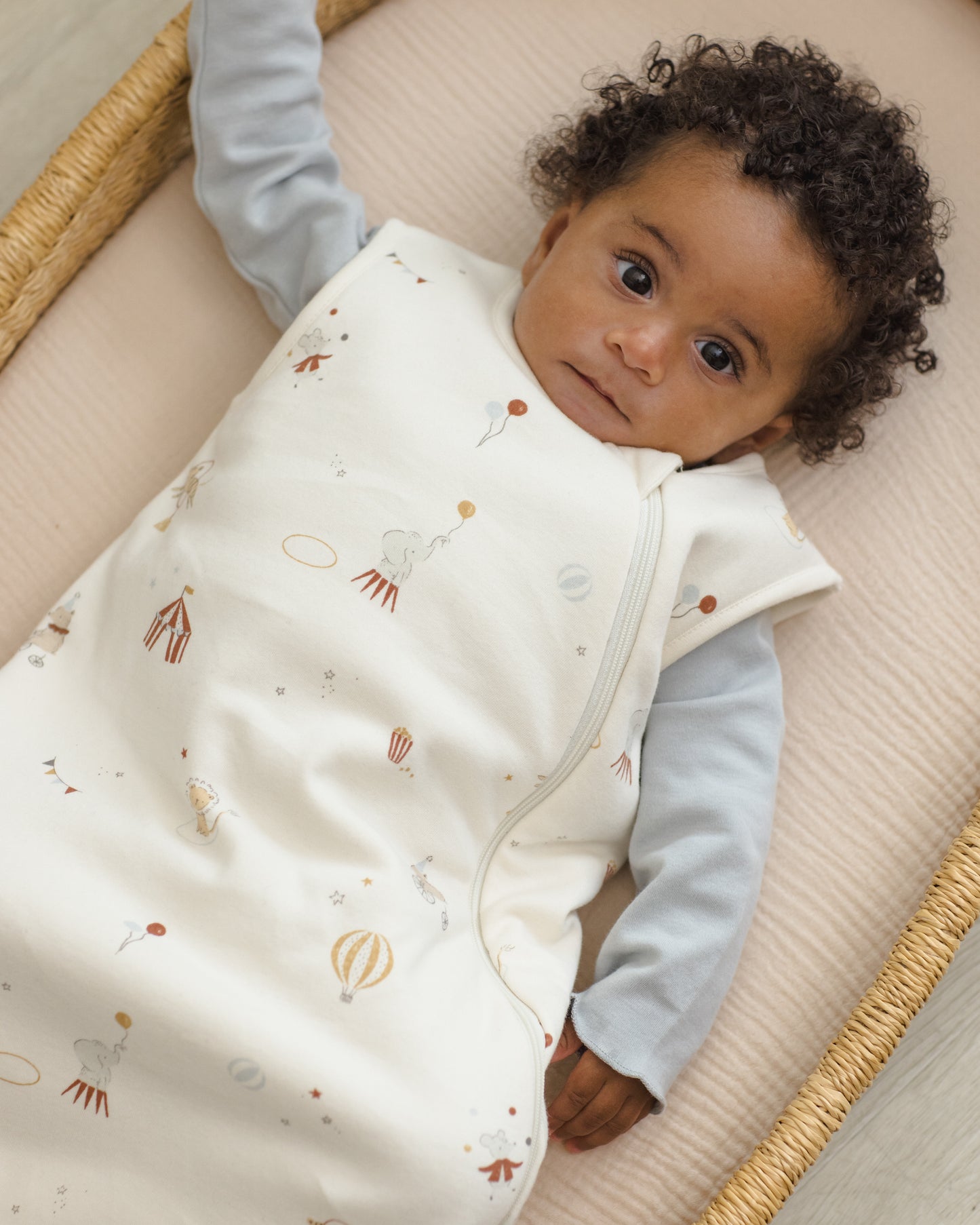 Jersey Sleep Bag Carnival - Rylee + Cru | Kids Clothes | Trendy Baby Clothes | Modern Infant Outfits |