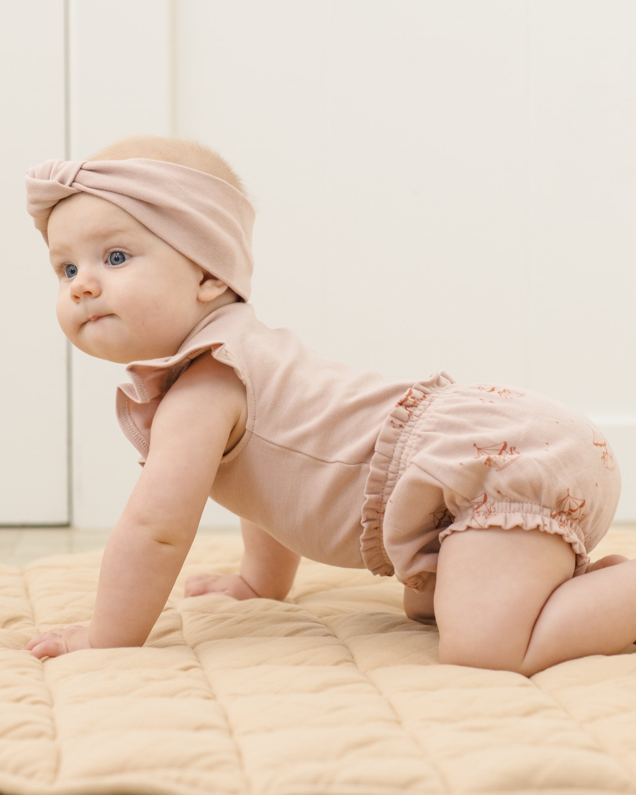 Gathered Bloomer Carousel - Rylee + Cru | Kids Clothes | Trendy Baby Clothes | Modern Infant Outfits |