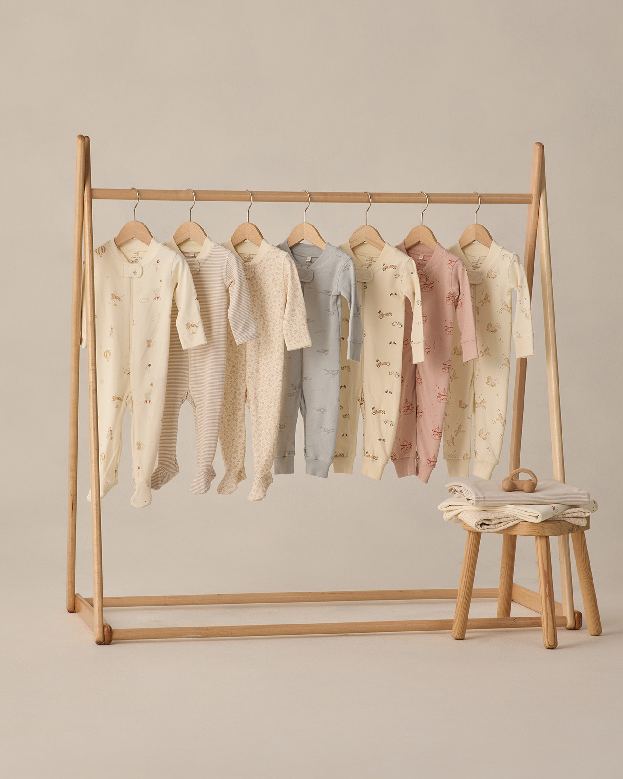 Zip Longsleeve Sleeper Carousel – Quincy Mae