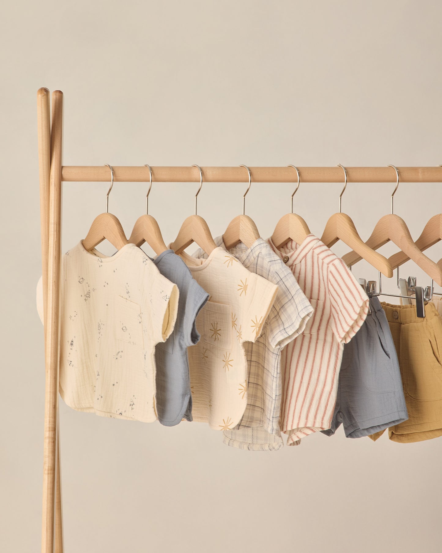 Woven Boxy Top Ocean - Rylee + Cru | Kids Clothes | Trendy Baby Clothes | Modern Infant Outfits |