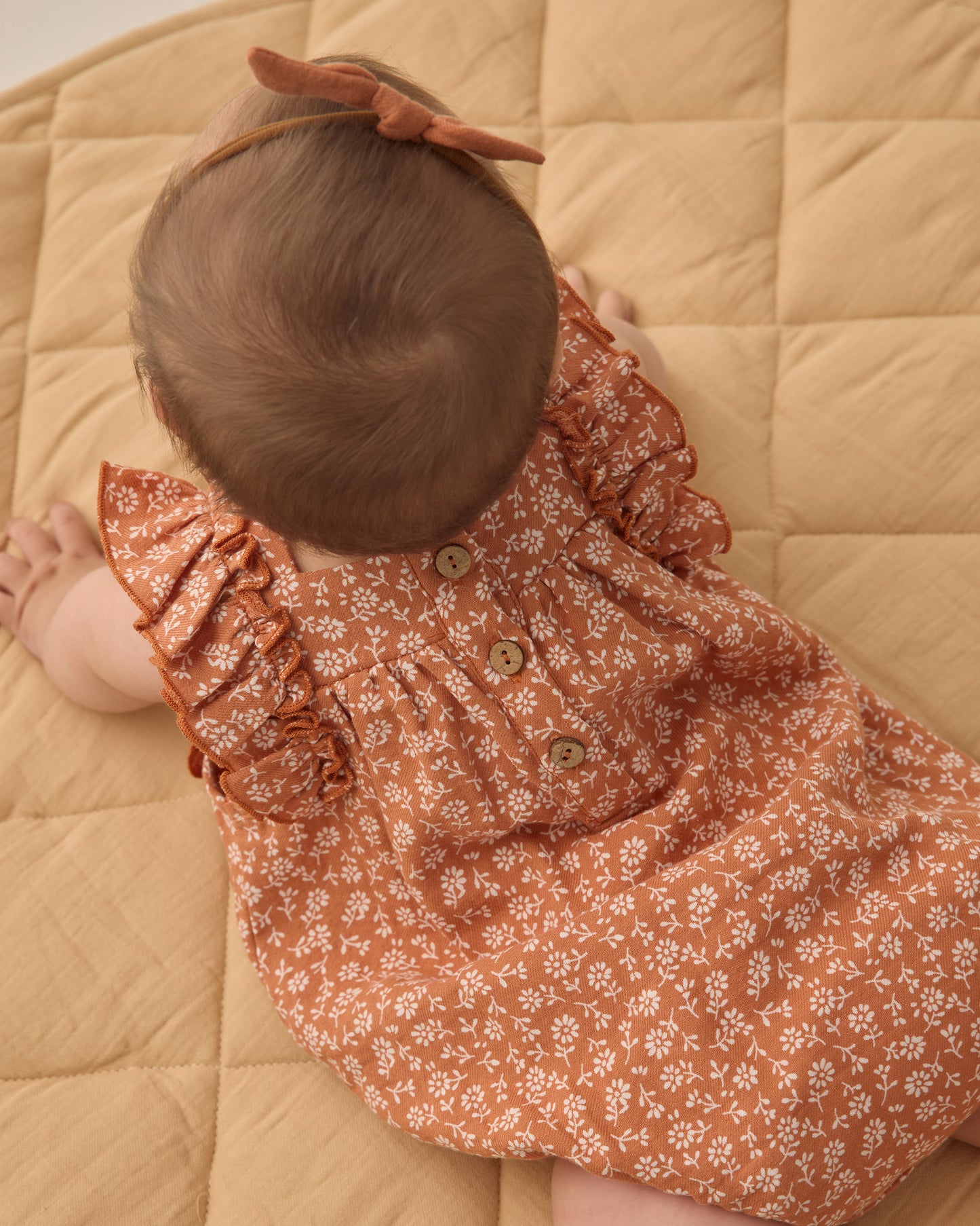 Little Knot Headband Poppy - Rylee + Cru | Kids Clothes | Trendy Baby Clothes | Modern Infant Outfits |