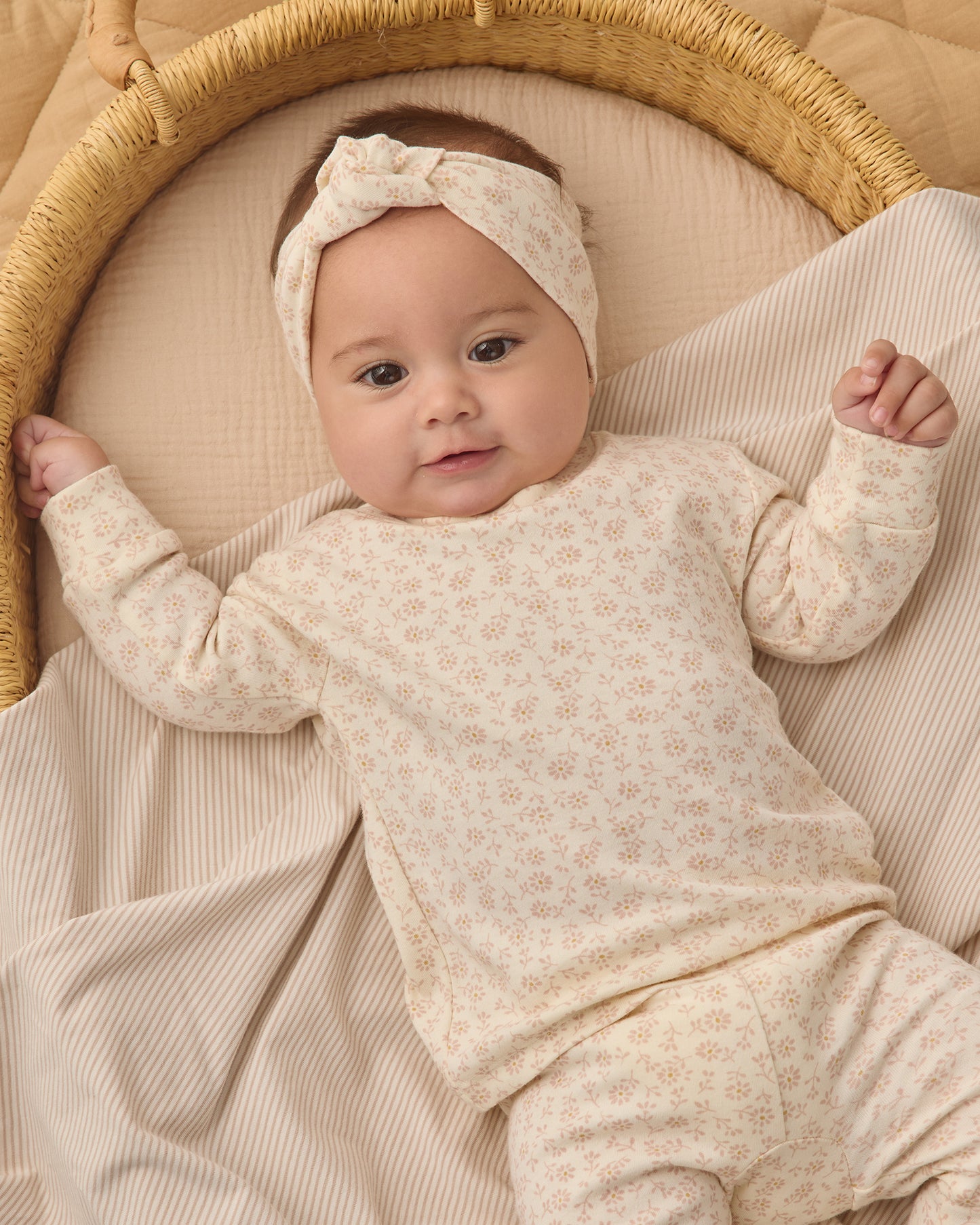 Swaddle Oat Micro Stripe - Rylee + Cru | Kids Clothes | Trendy Baby Clothes | Modern Infant Outfits |