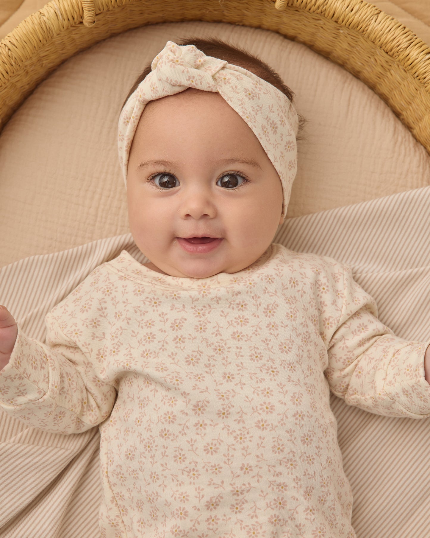 Jersey Pajama Set Ditsy - Rylee + Cru | Kids Clothes | Trendy Baby Clothes | Modern Infant Outfits |