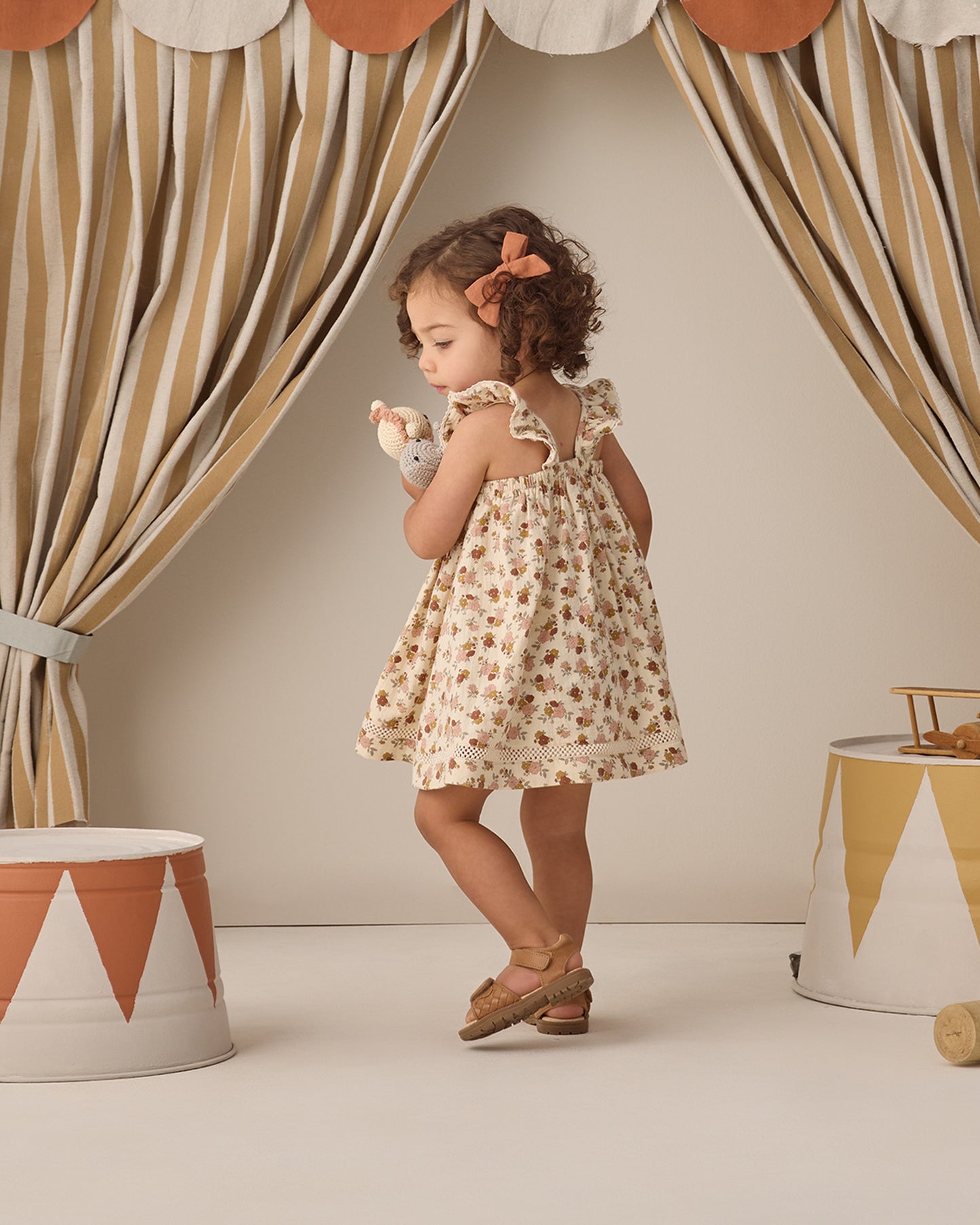 Ruffle Tank Dress Bloom - Rylee + Cru | Kids Clothes | Trendy Baby Clothes | Modern Infant Outfits |