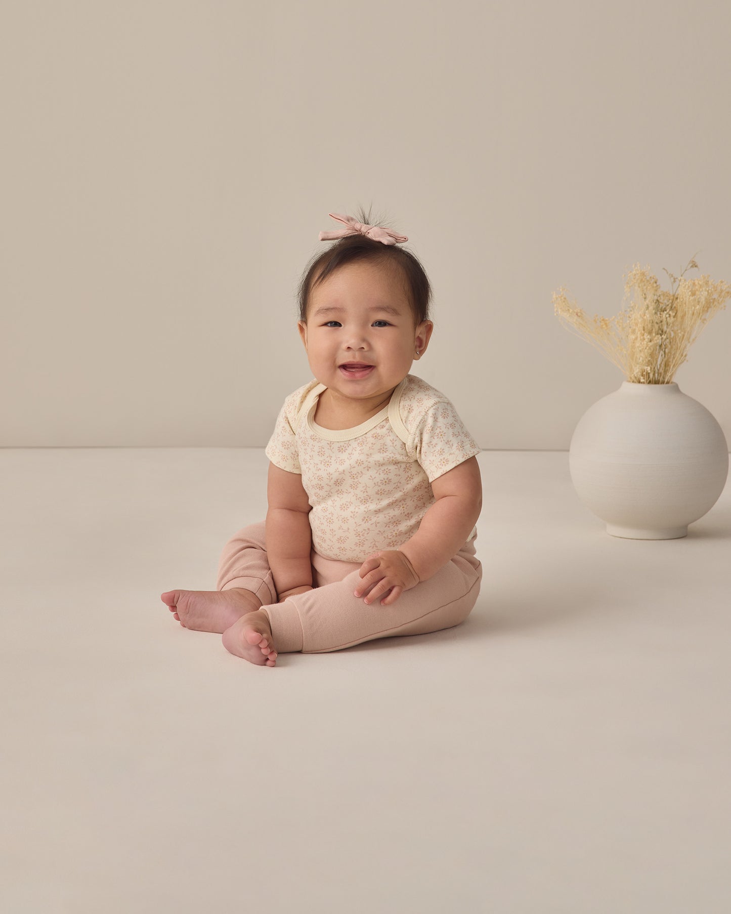 Baby Pant Blush - Rylee + Cru | Kids Clothes | Trendy Baby Clothes | Modern Infant Outfits |