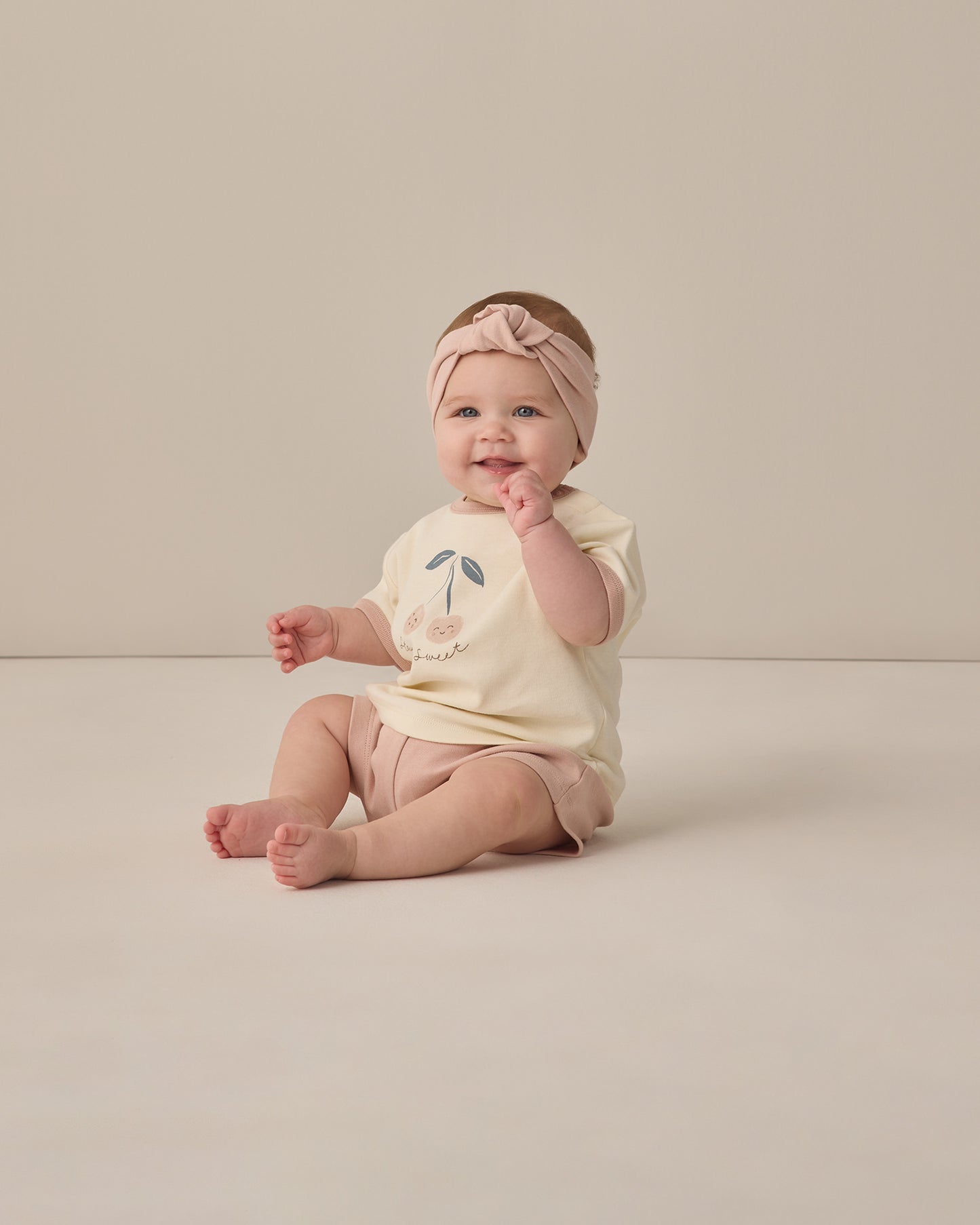Play Short Blush - Rylee + Cru | Kids Clothes | Trendy Baby Clothes | Modern Infant Outfits |