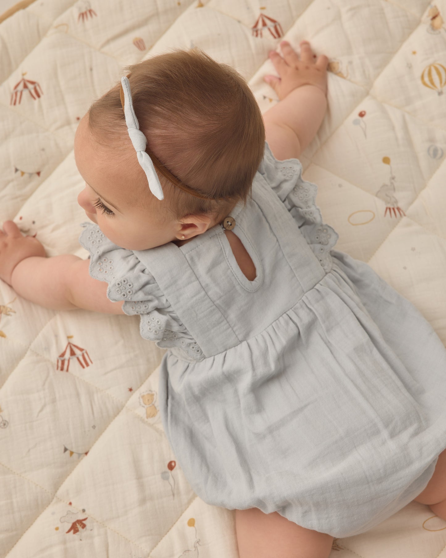 Little Knot Headband Sky - Rylee + Cru | Kids Clothes | Trendy Baby Clothes | Modern Infant Outfits |