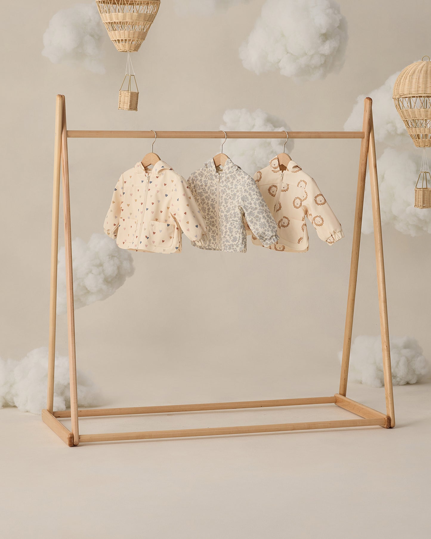 Rain Coat Lions - Rylee + Cru | Kids Clothes | Trendy Baby Clothes | Modern Infant Outfits |