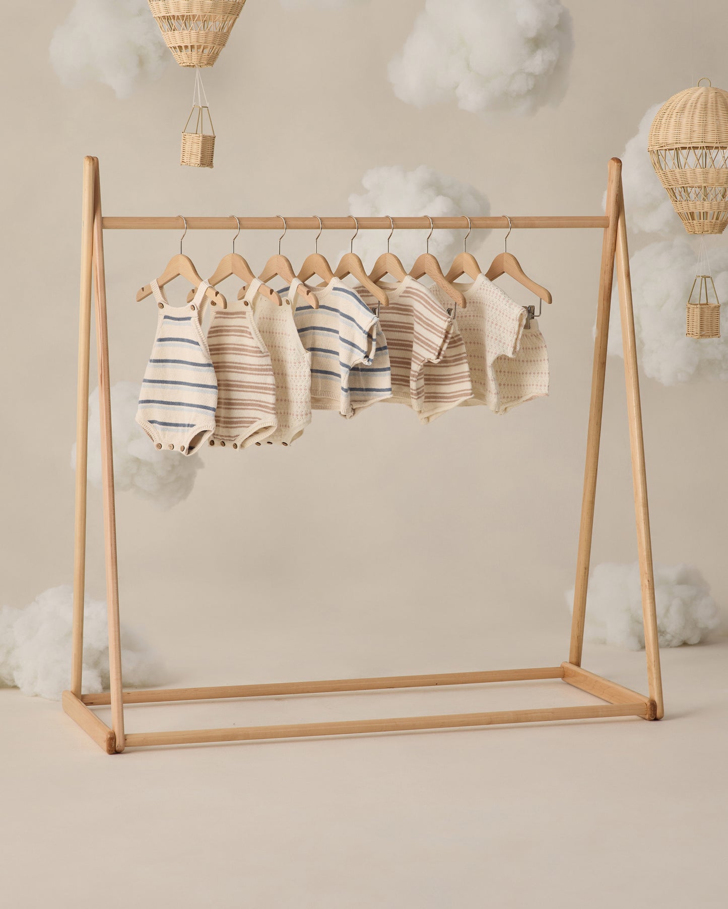 Relaxed Summer Knit Set Ivory - Rylee + Cru | Kids Clothes | Trendy Baby Clothes | Modern Infant Outfits |