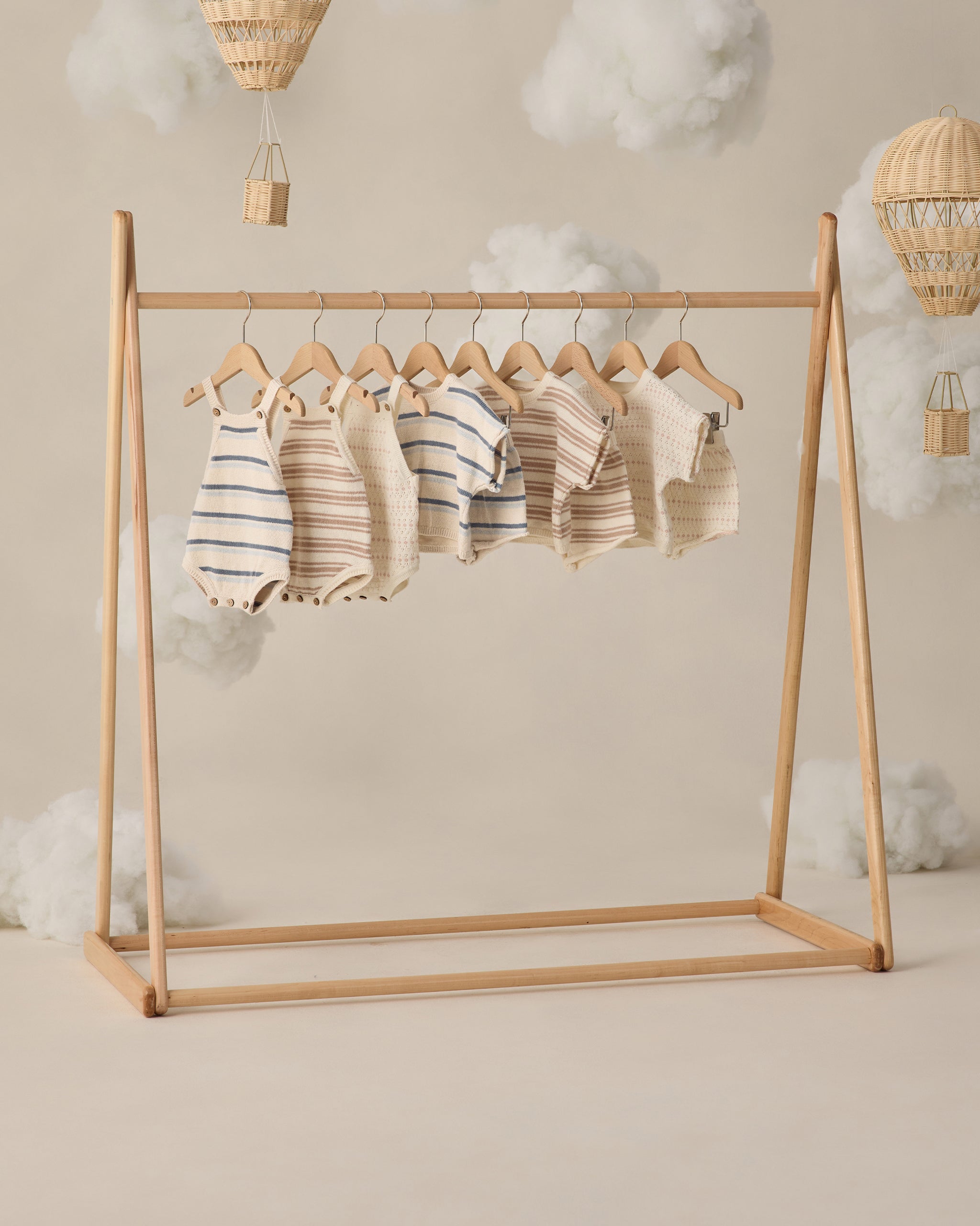 Relaxed Summer Knit Set Ivory - Rylee + Cru | Kids Clothes | Trendy Baby Clothes | Modern Infant Outfits |