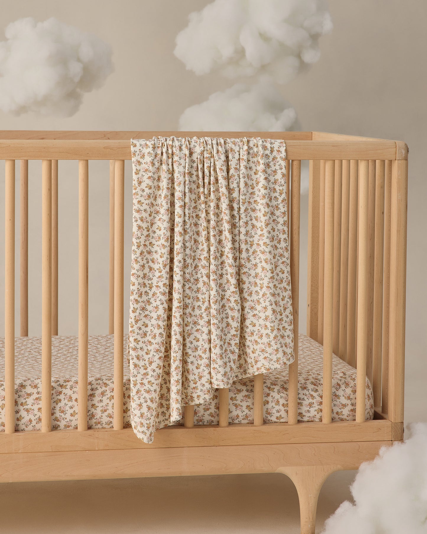 Bamboo Swaddle Wildflower - Rylee + Cru | Kids Clothes | Trendy Baby Clothes | Modern Infant Outfits |