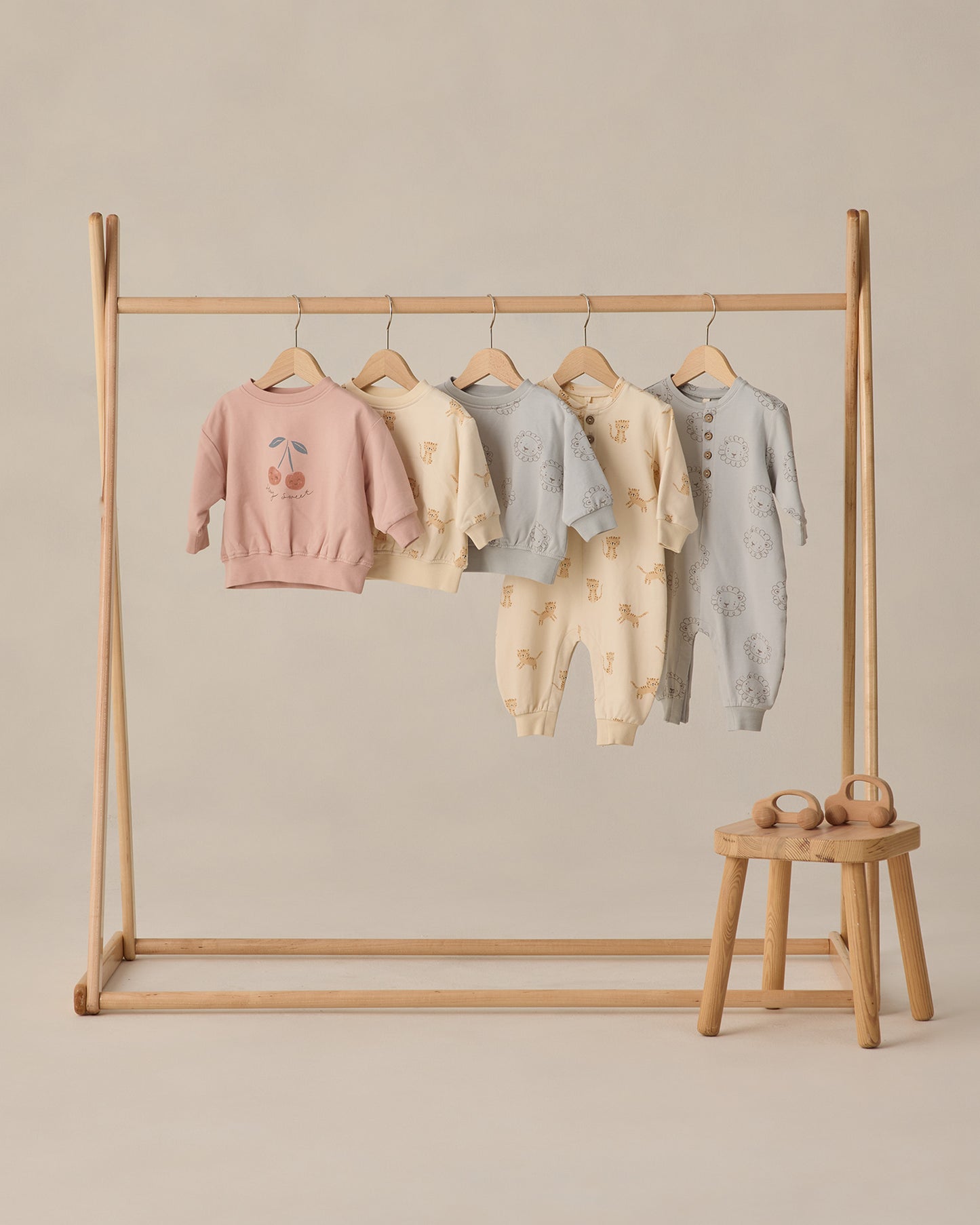Relaxed Sweatshirt Cherry - Rylee + Cru | Kids Clothes | Trendy Baby Clothes | Modern Infant Outfits |