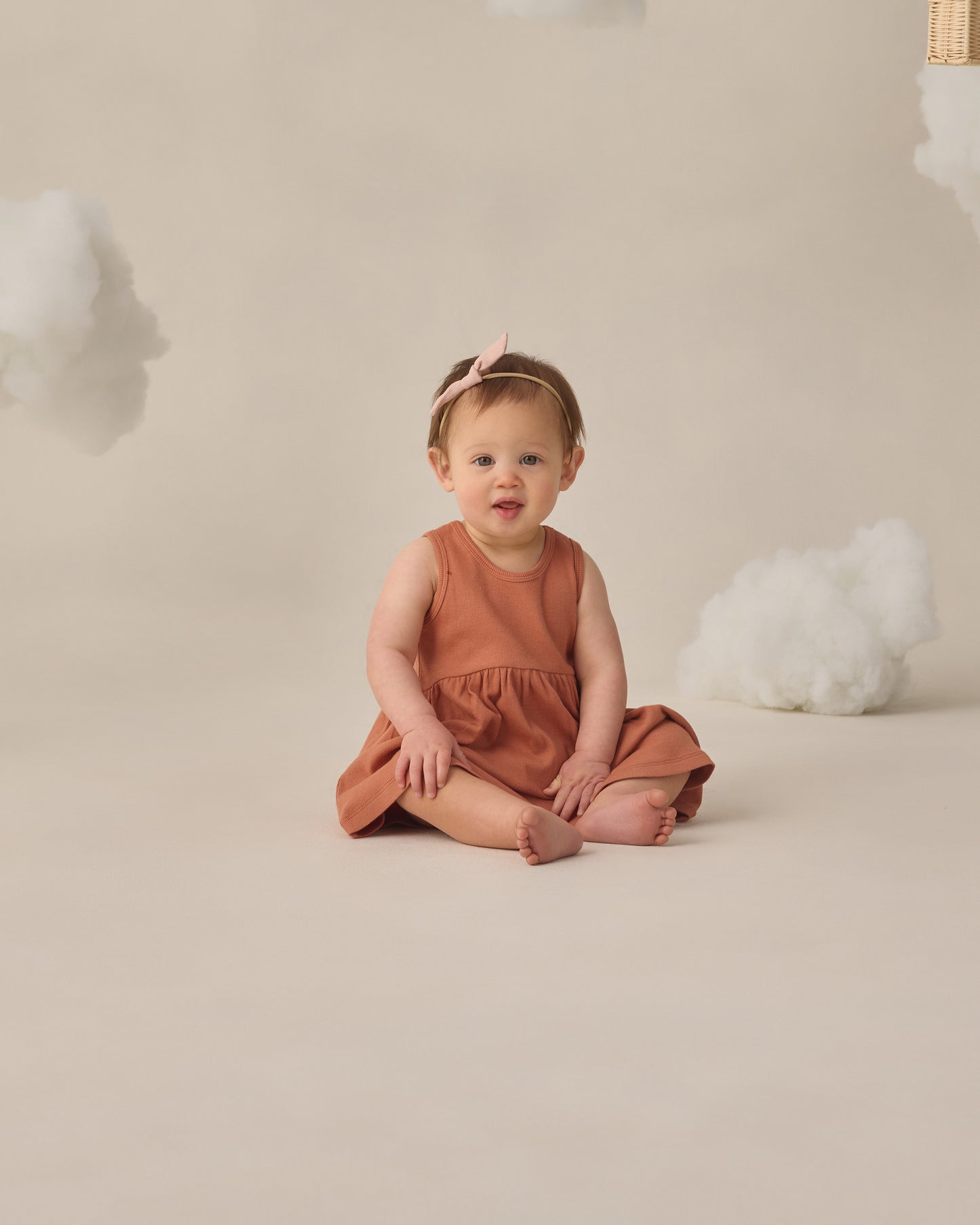 Ribbed Tank Dress Poppy - Rylee + Cru | Kids Clothes | Trendy Baby Clothes | Modern Infant Outfits |