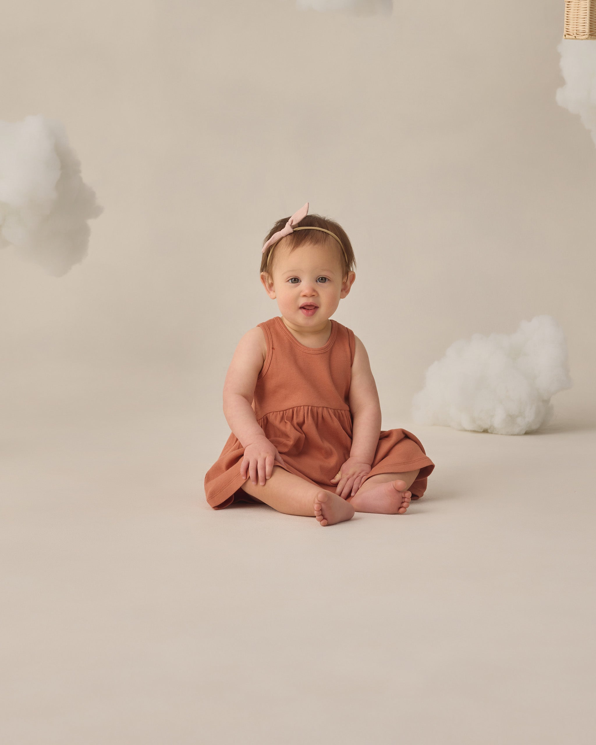 Ribbed Tank Dress Poppy - Rylee + Cru | Kids Clothes | Trendy Baby Clothes | Modern Infant Outfits |