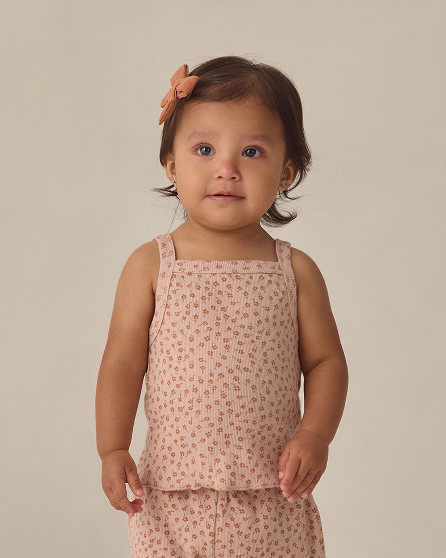 Evie Tank + Shortie Set Posy - Rylee + Cru | Kids Clothes | Trendy Baby Clothes | Modern Infant Outfits |