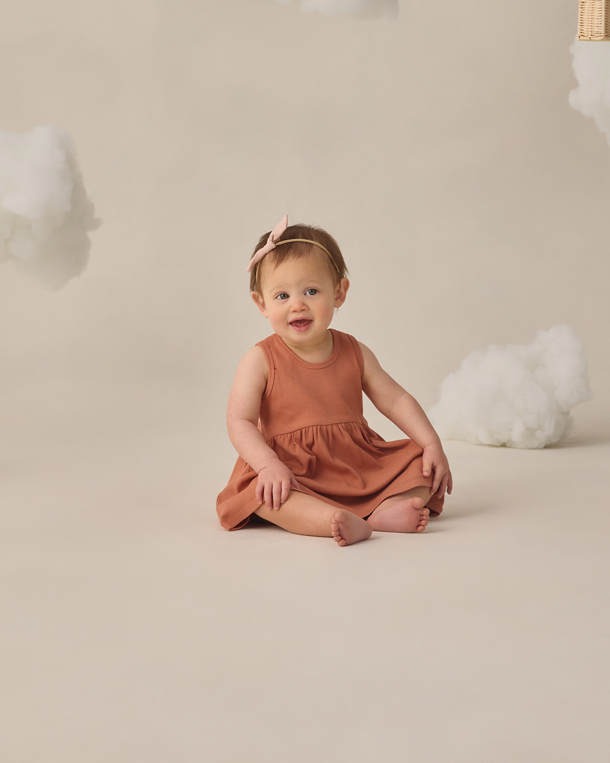 Ribbed Tank Dress Poppy – Quincy Mae