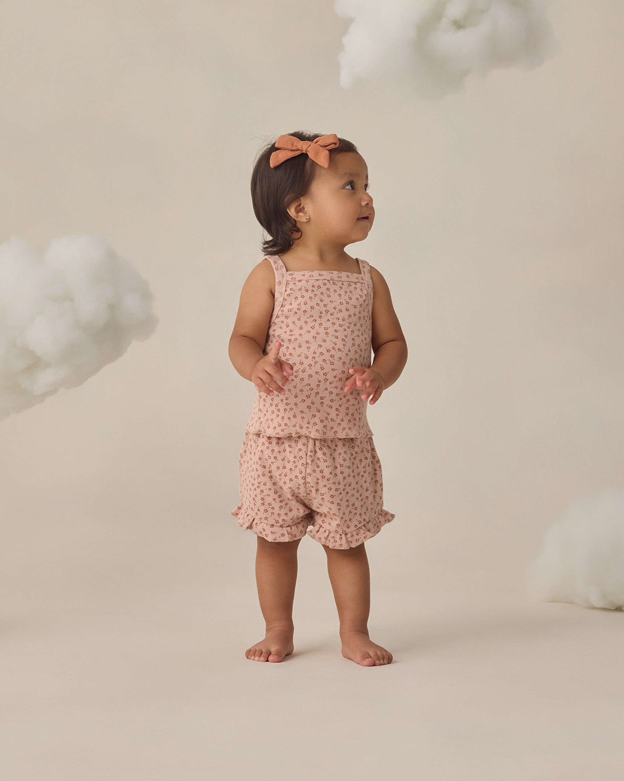 Evie Tank + Shortie Set Posy – Quincy Mae