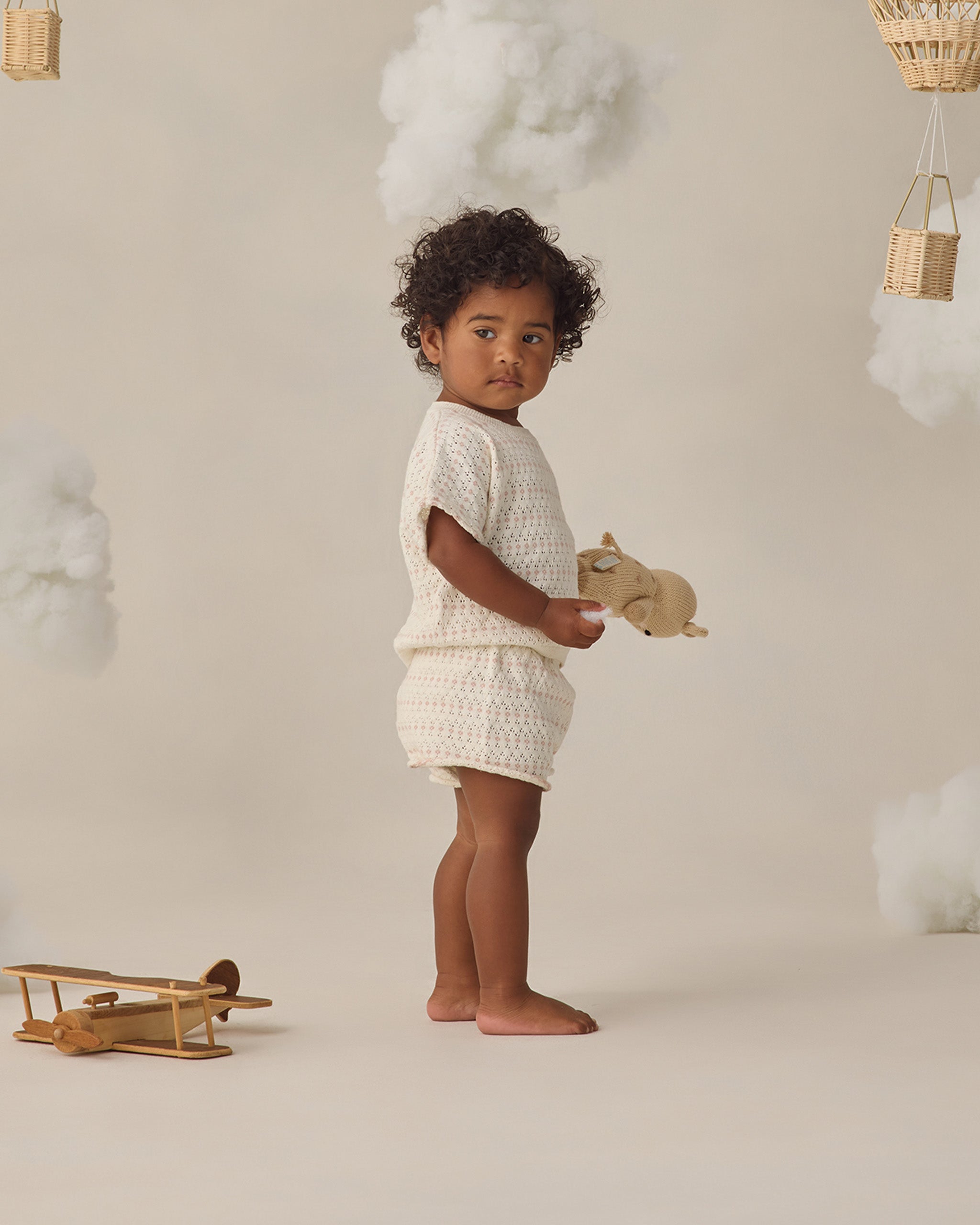 Relaxed Summer Knit Set Ivory – Quincy Mae
