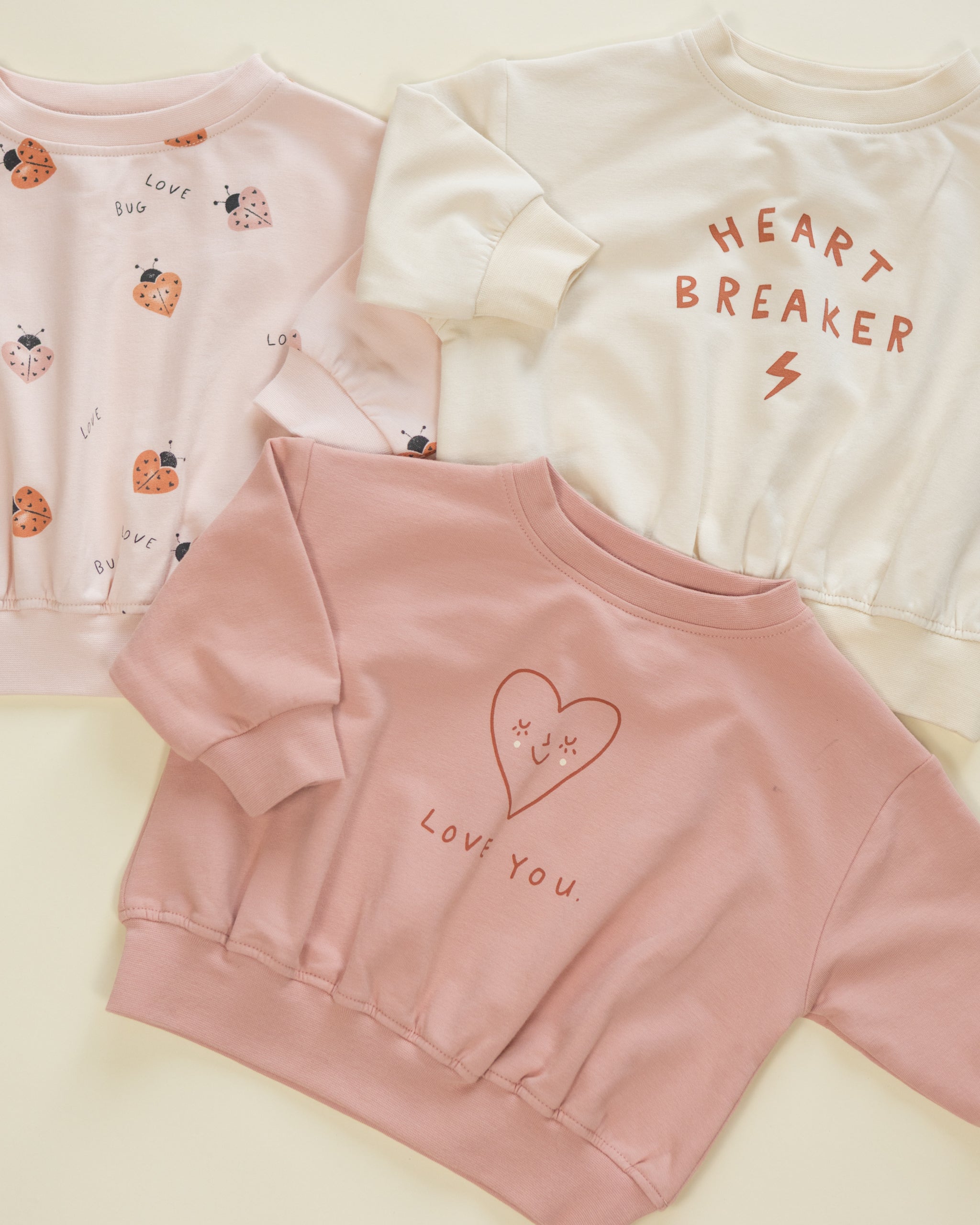 Relaxed Sweatshirt Heart Breaker – Quincy Mae