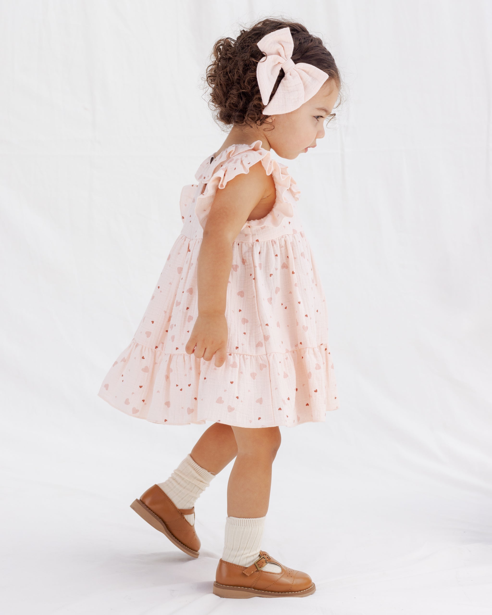 Charlotte Dress Heart Confetti