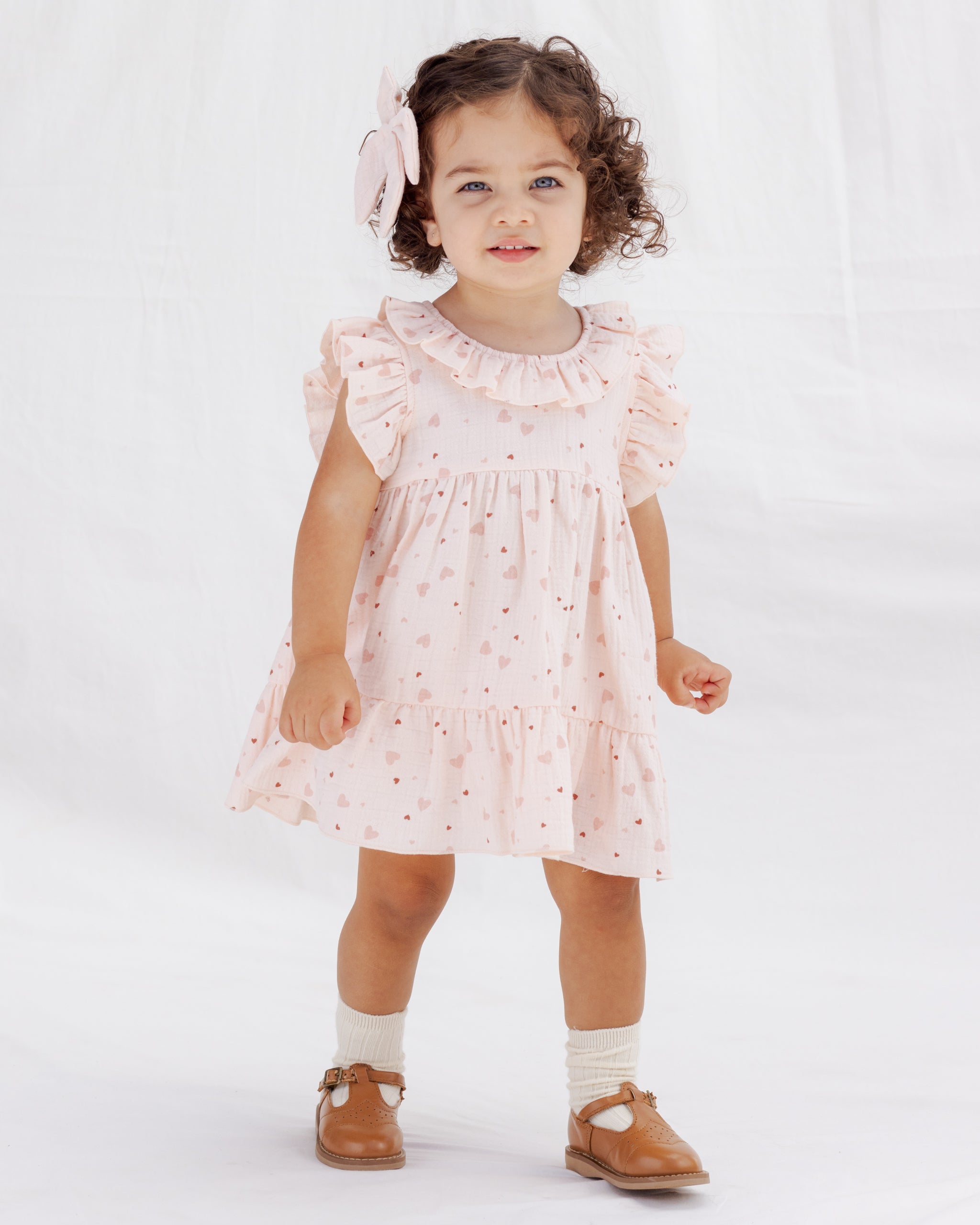 Charlotte Dress Heart Confetti – Quincy Mae