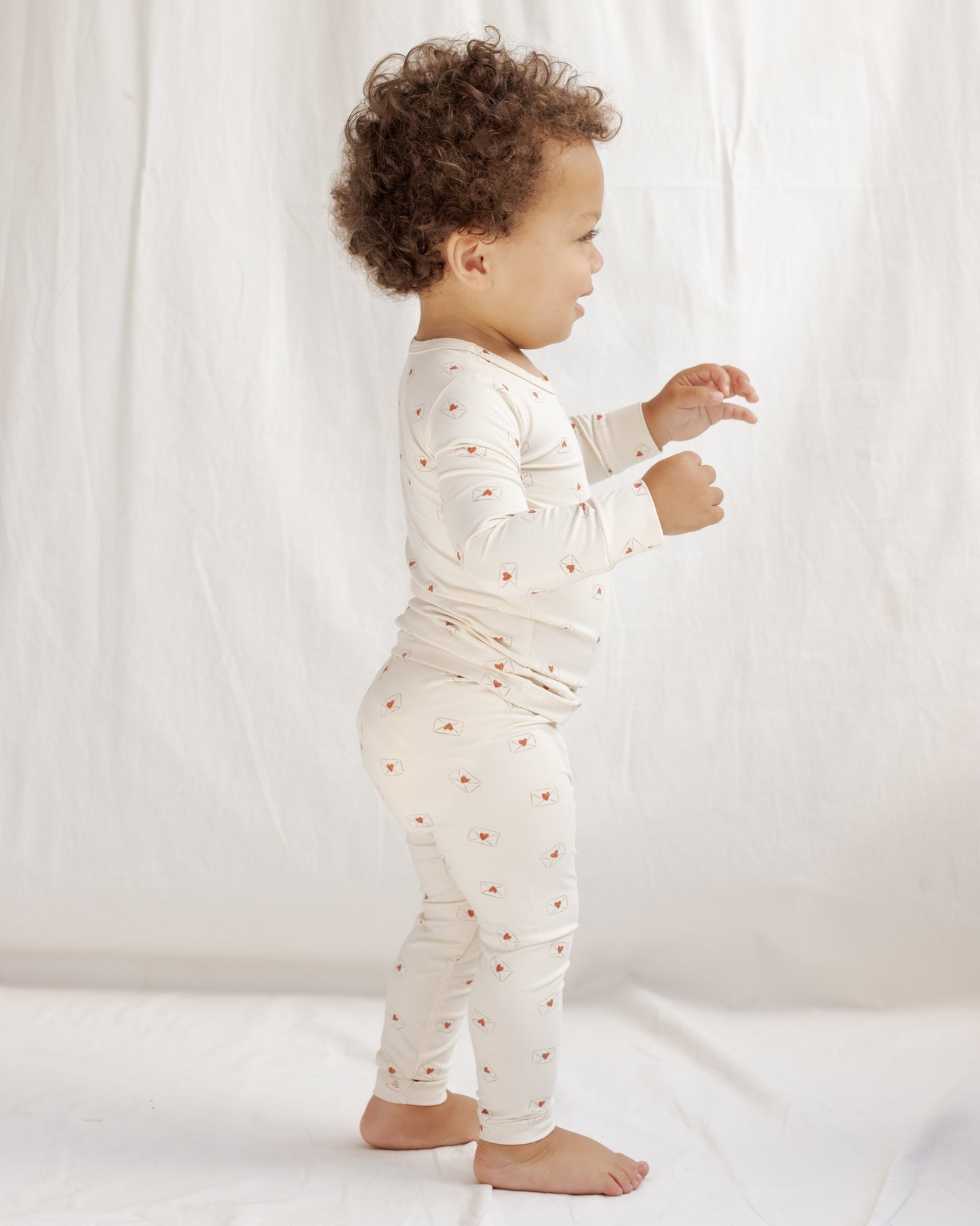 Bamboo Pajama Set Valentine