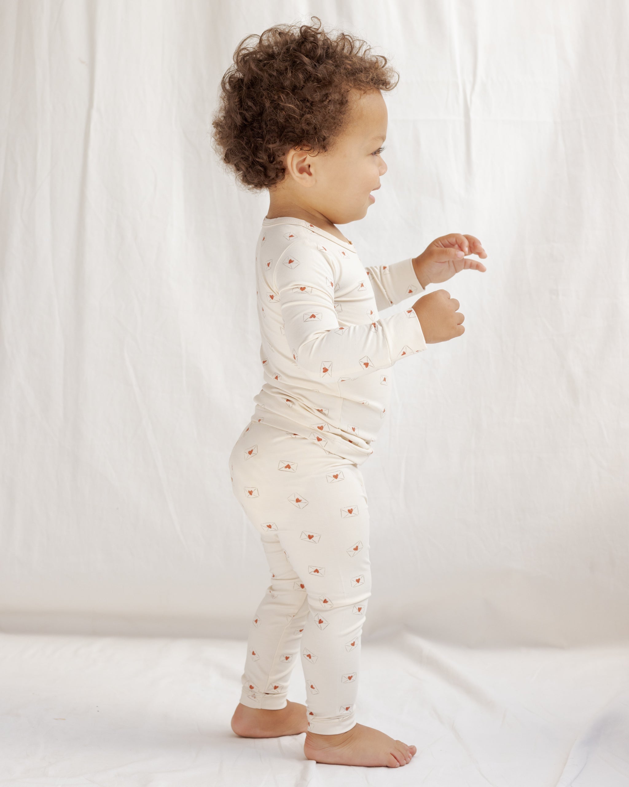Bamboo Pajama Set Valentine