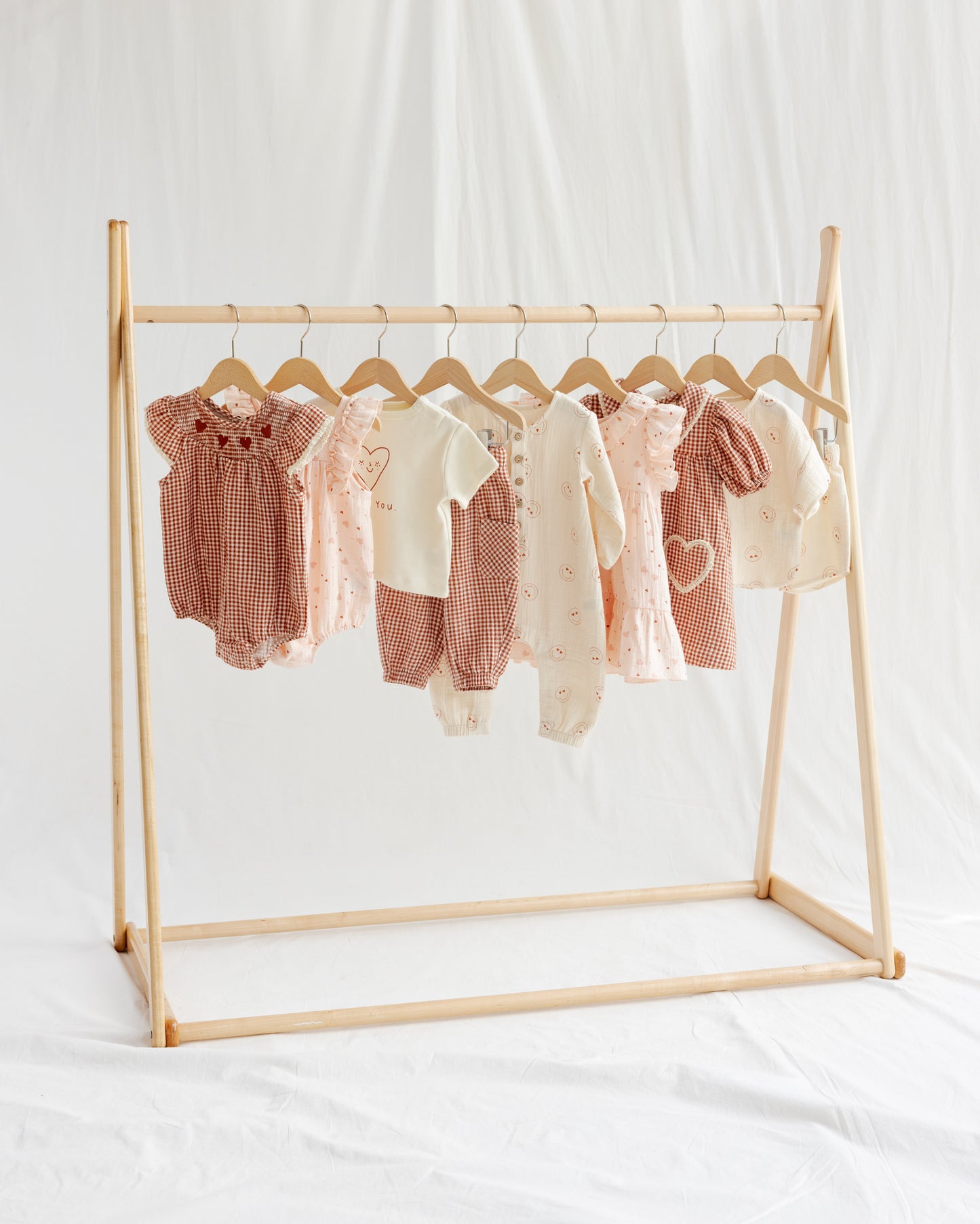 Woven Boxy Top + Short Set Heart Eyes