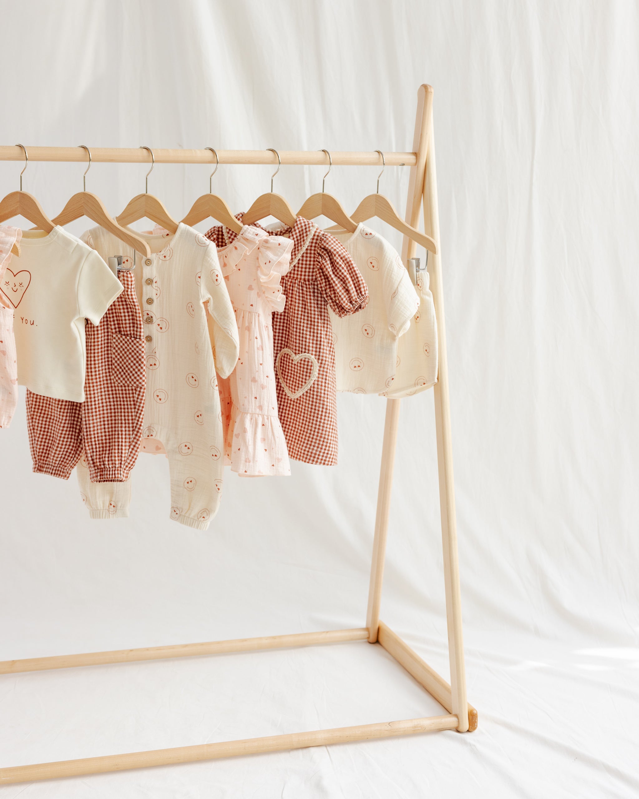 Woven Boxy Top + Short Set Heart Eyes