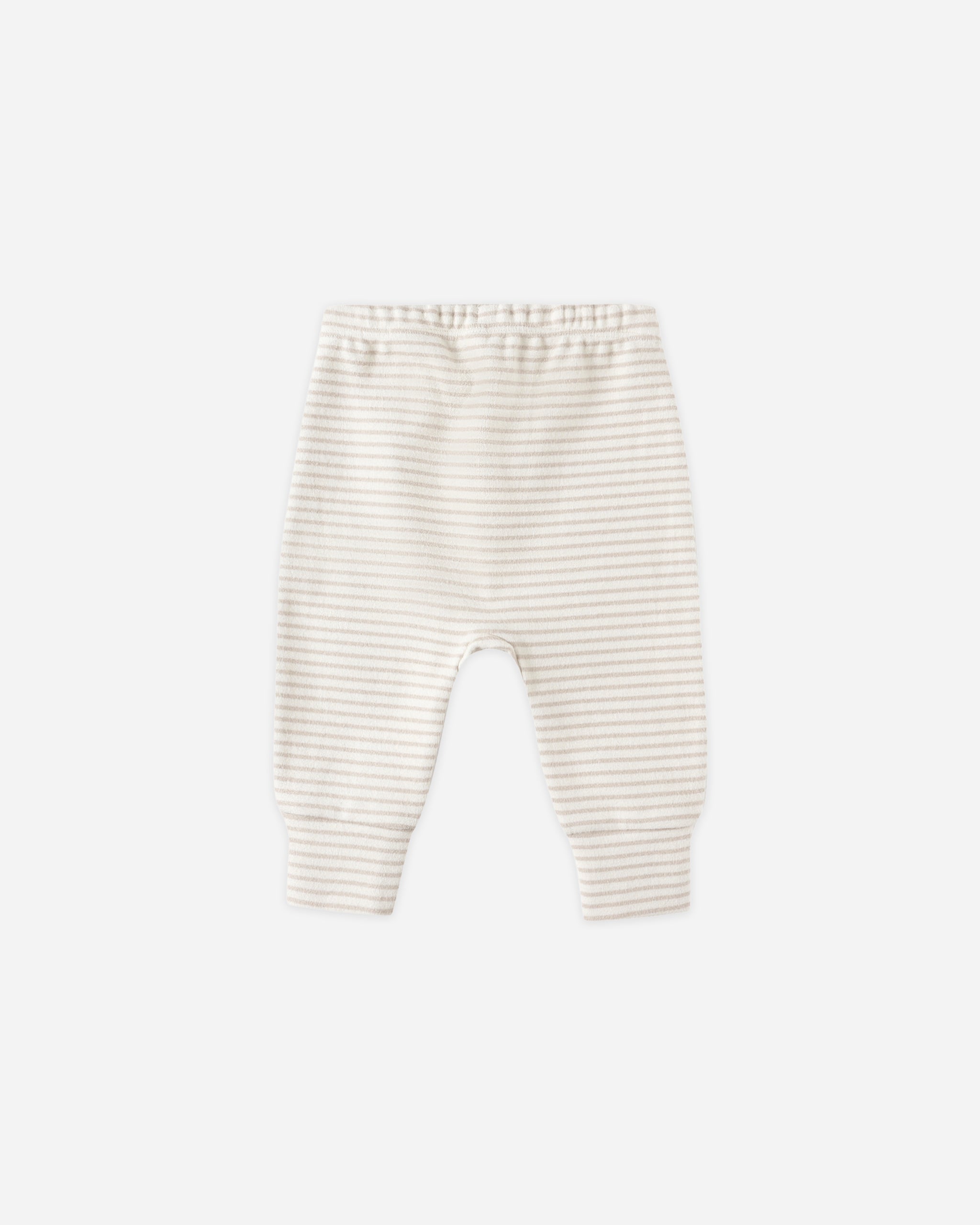 Drawstring Pant || Oat Micro Stripe - Rylee + Cru | Kids Clothes | Trendy Baby Clothes | Modern Infant Outfits |